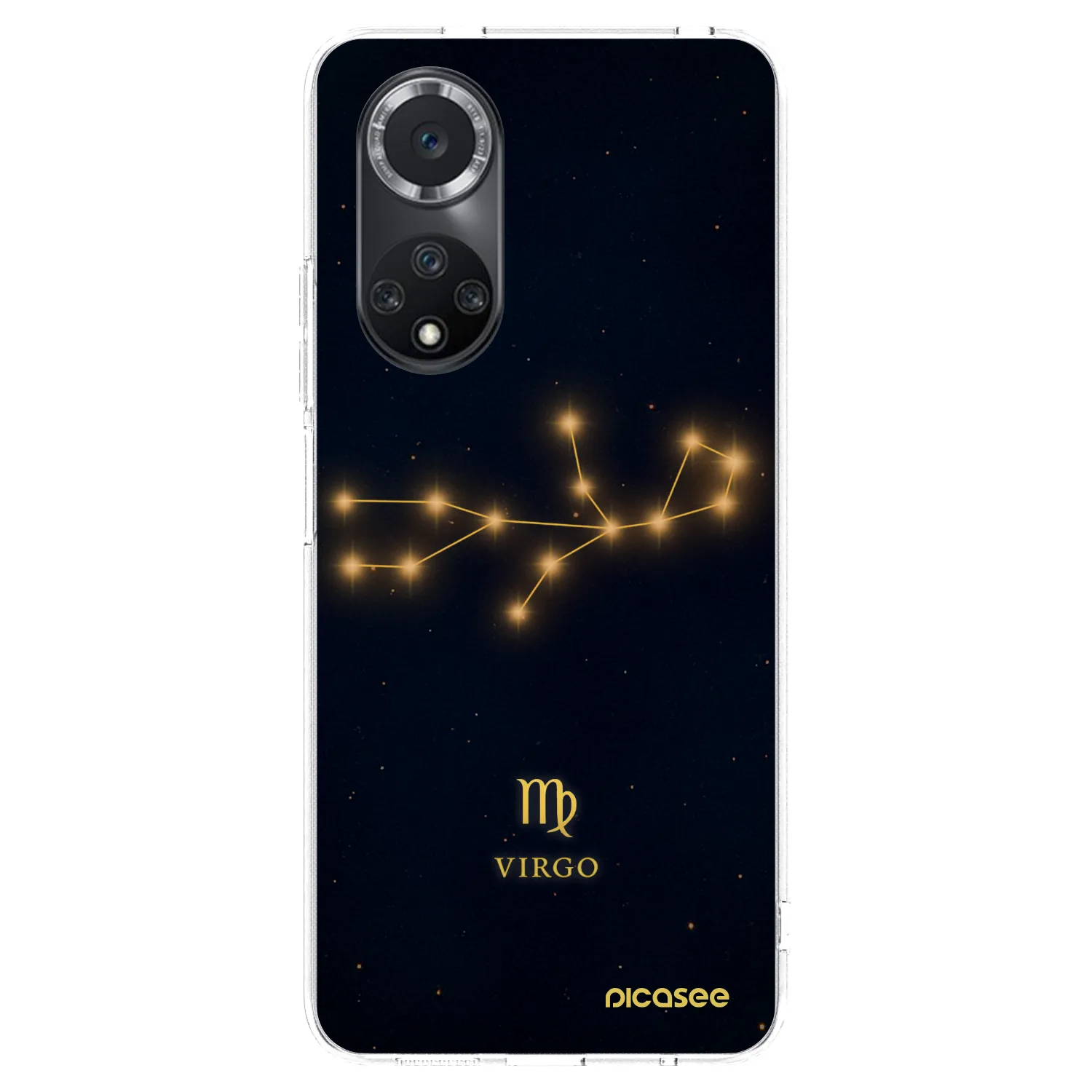 Picasee silikónový prehľadný obal pre Huawei Nova 9 SE - VIRGO