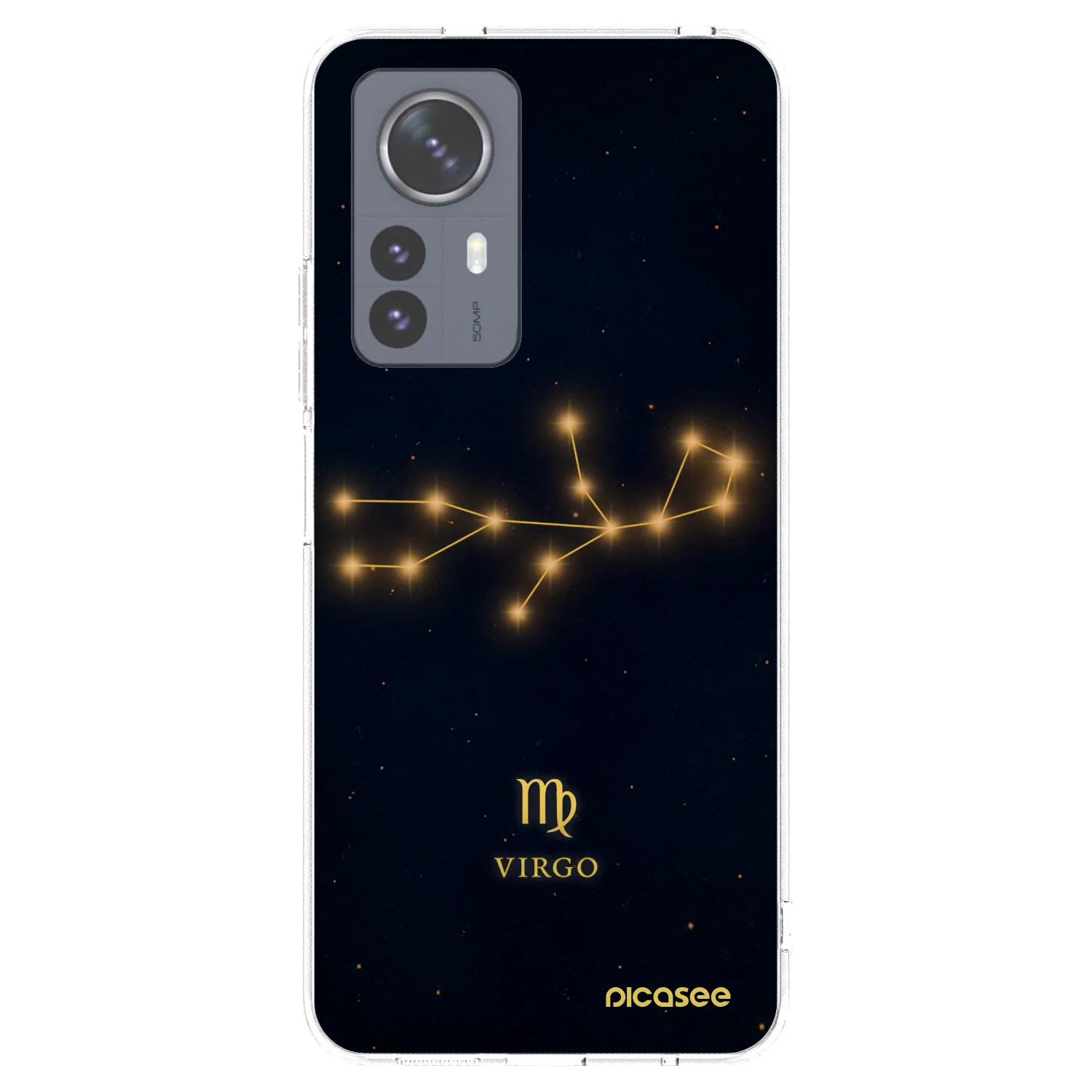 Picasee silikónový prehľadný obal pre Xiaomi 12 Pro - VIRGO