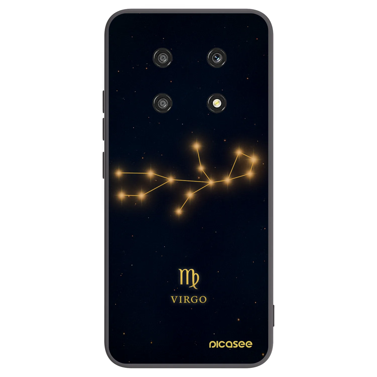 Picasee silikónový čierny obal pre Honor Magic4 Lite 5G - VIRGO