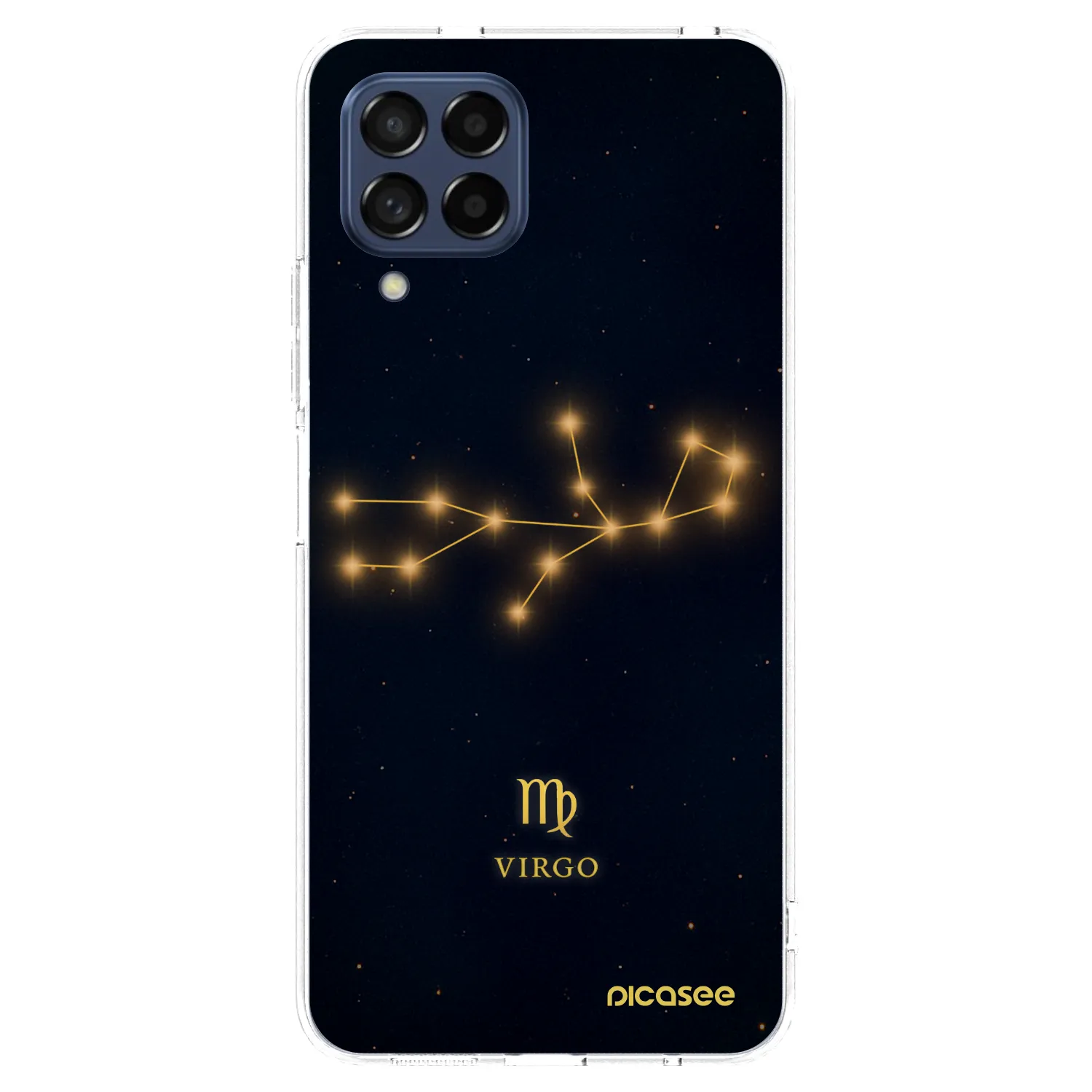 Picasee silikónový prehľadný obal pre Samsung Galaxy M53 5G - VIRGO