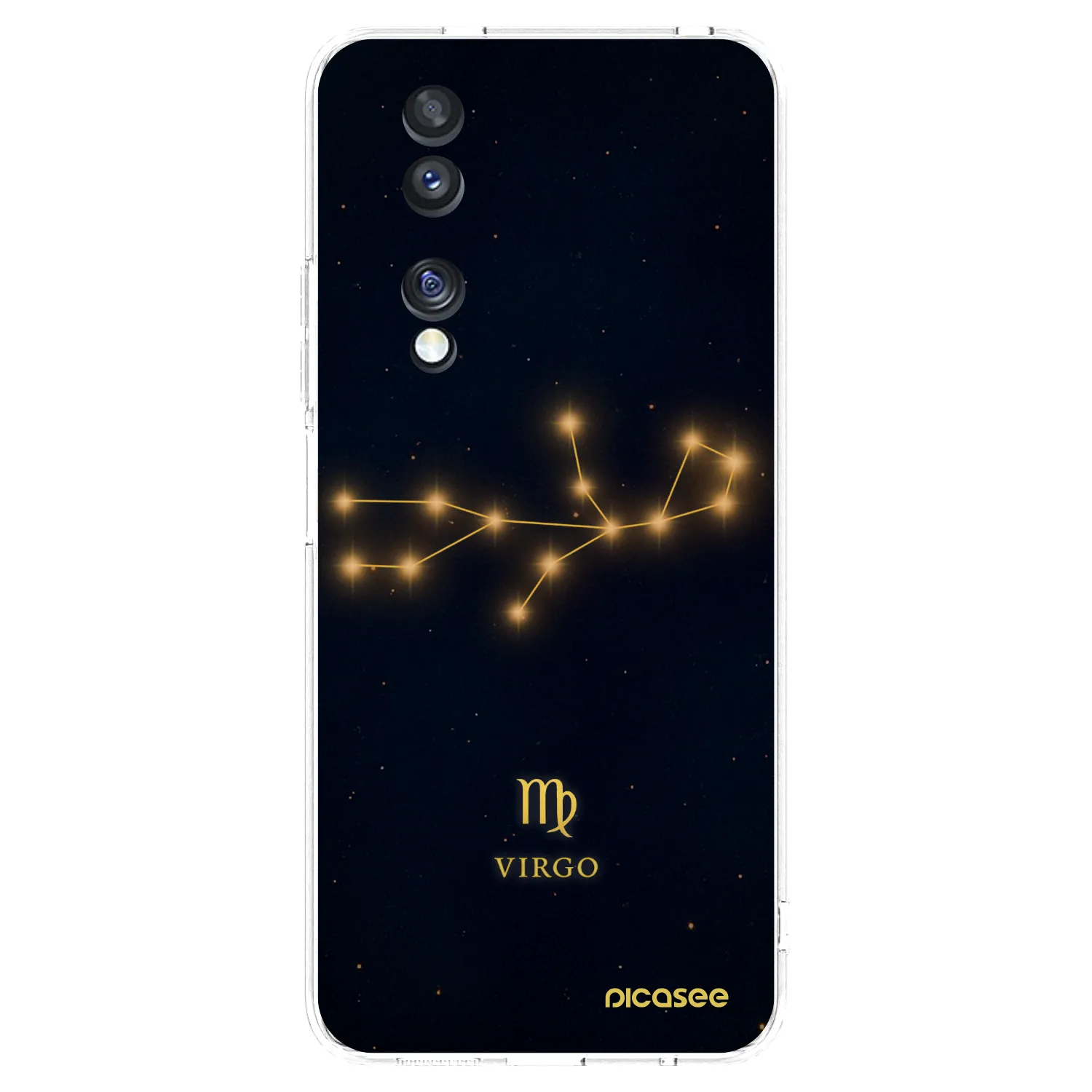 Picasee silikónový prehľadný obal pre Honor 70 - VIRGO