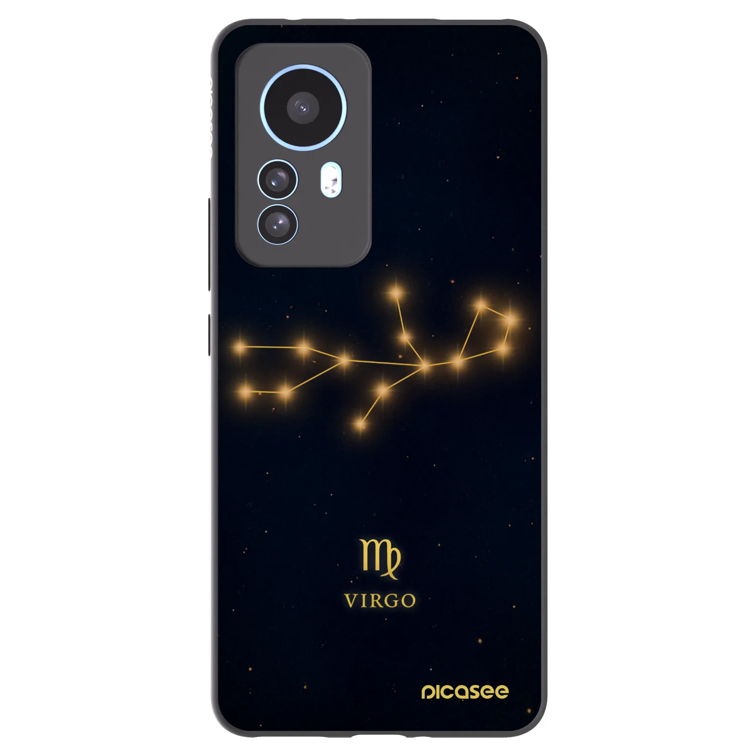 Picasee silikónový čierny obal pre Xiaomi 12T Pro - VIRGO