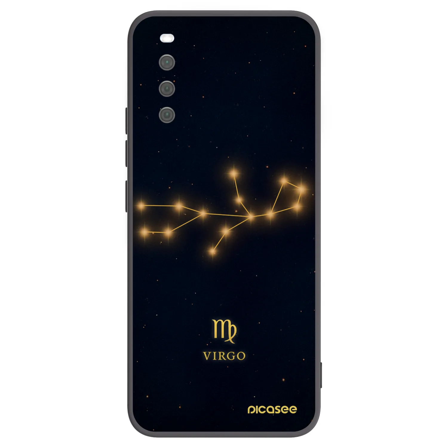 Picasee silikónový čierny obal pre Sony Xperia 10 III - VIRGO