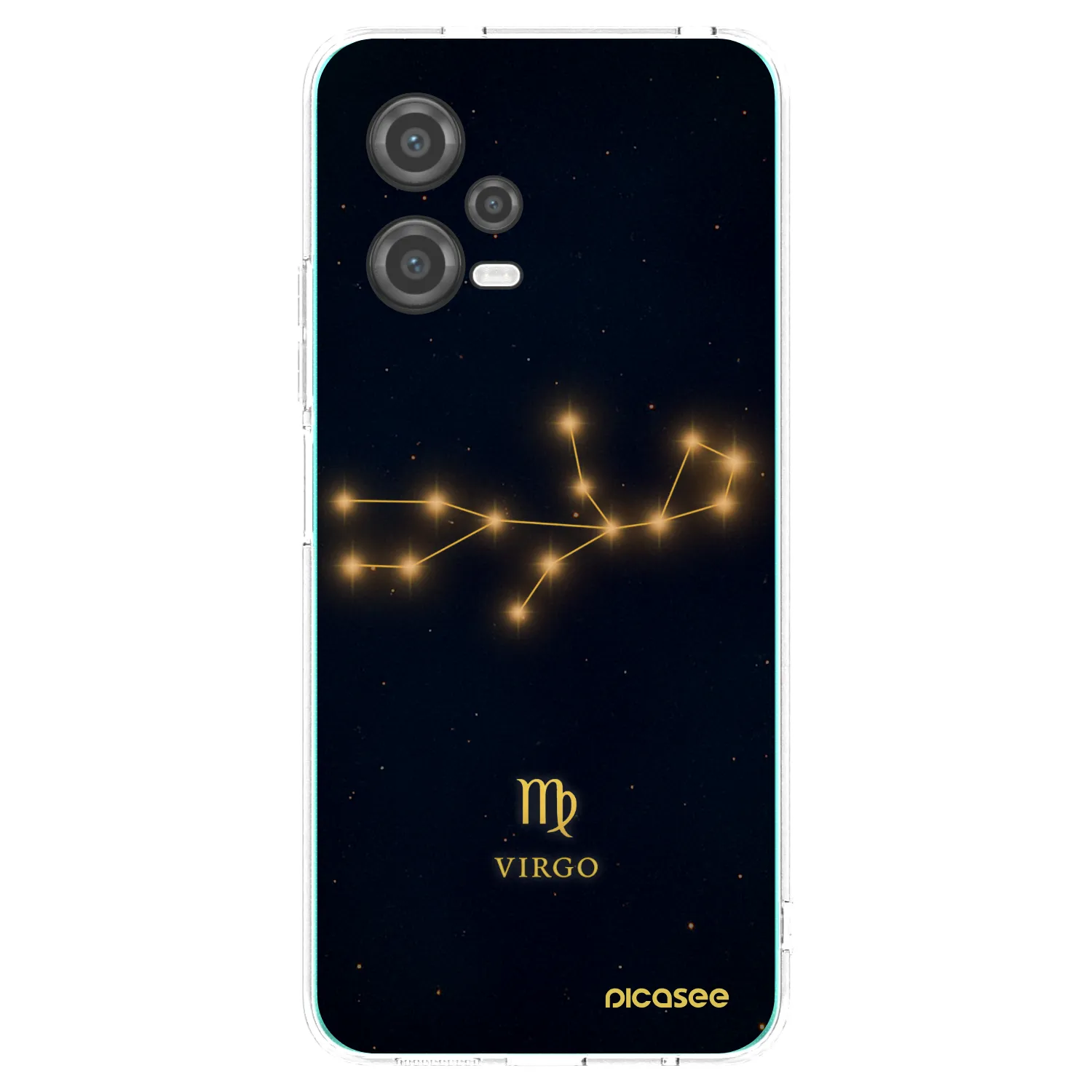 Picasee silikónový prehľadný obal pre Xiaomi Poco X5 - VIRGO