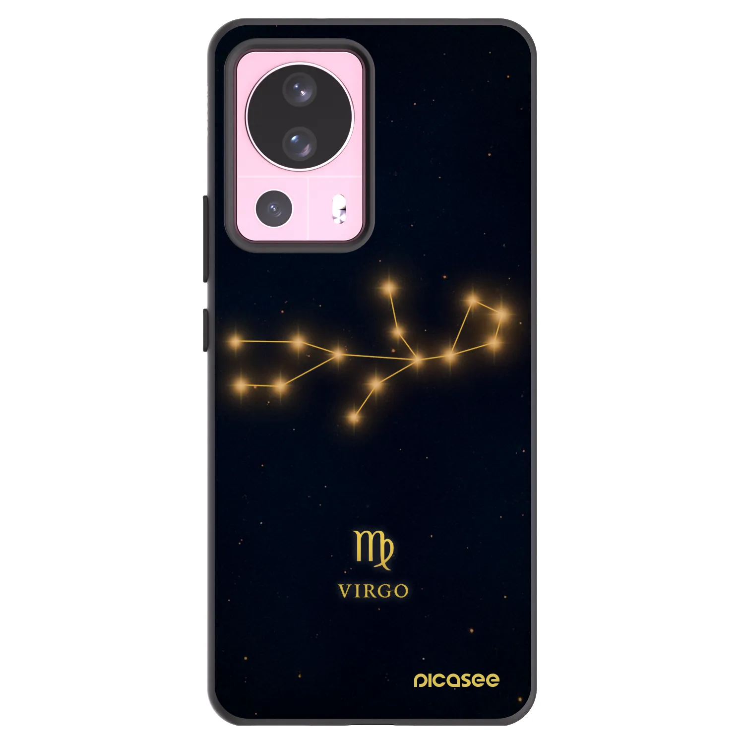 Picasee silikónový čierny obal pre Xiaomi 13 Lite - VIRGO
