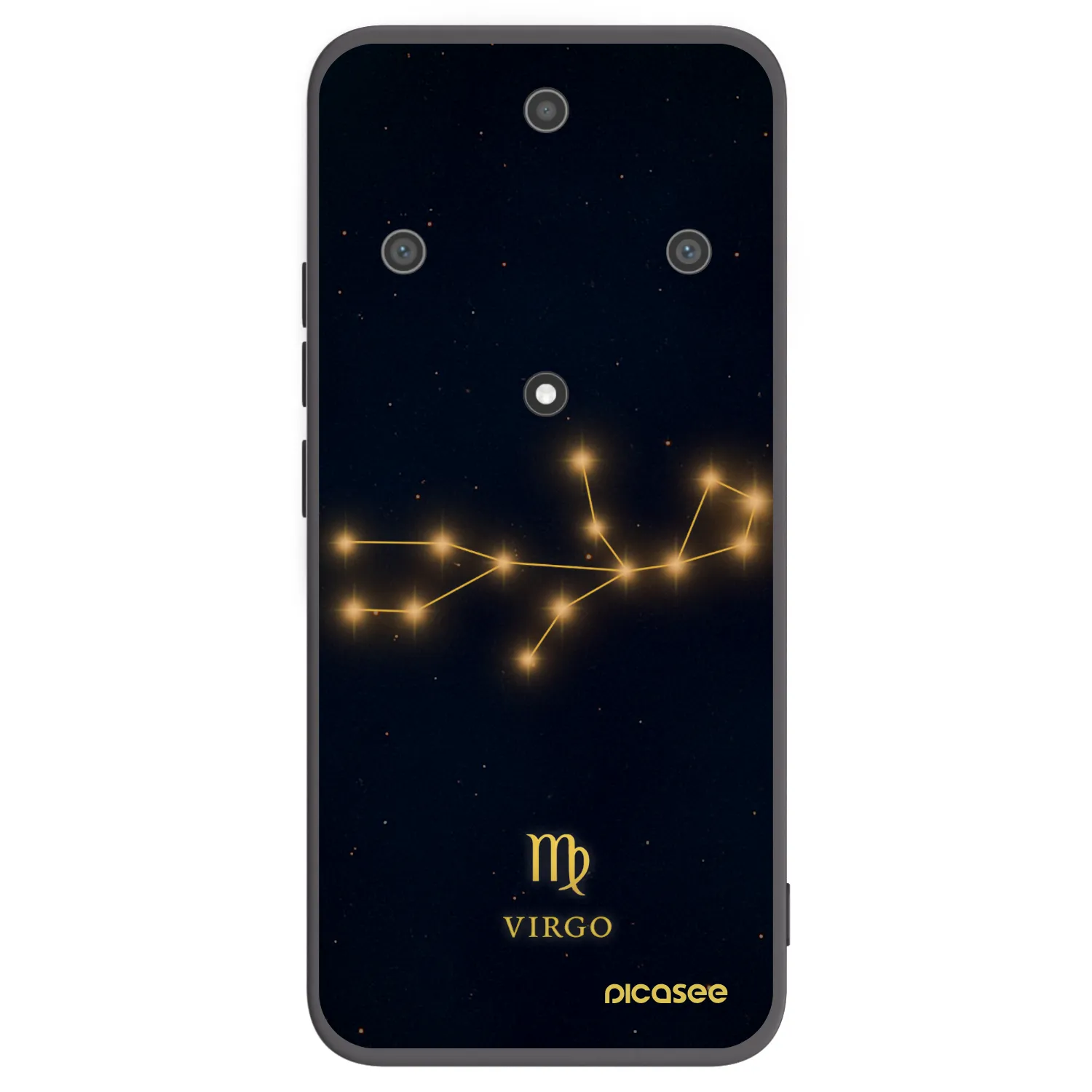 Picasee silikónový čierny obal pre Honor Magic5 Lite 5G - VIRGO