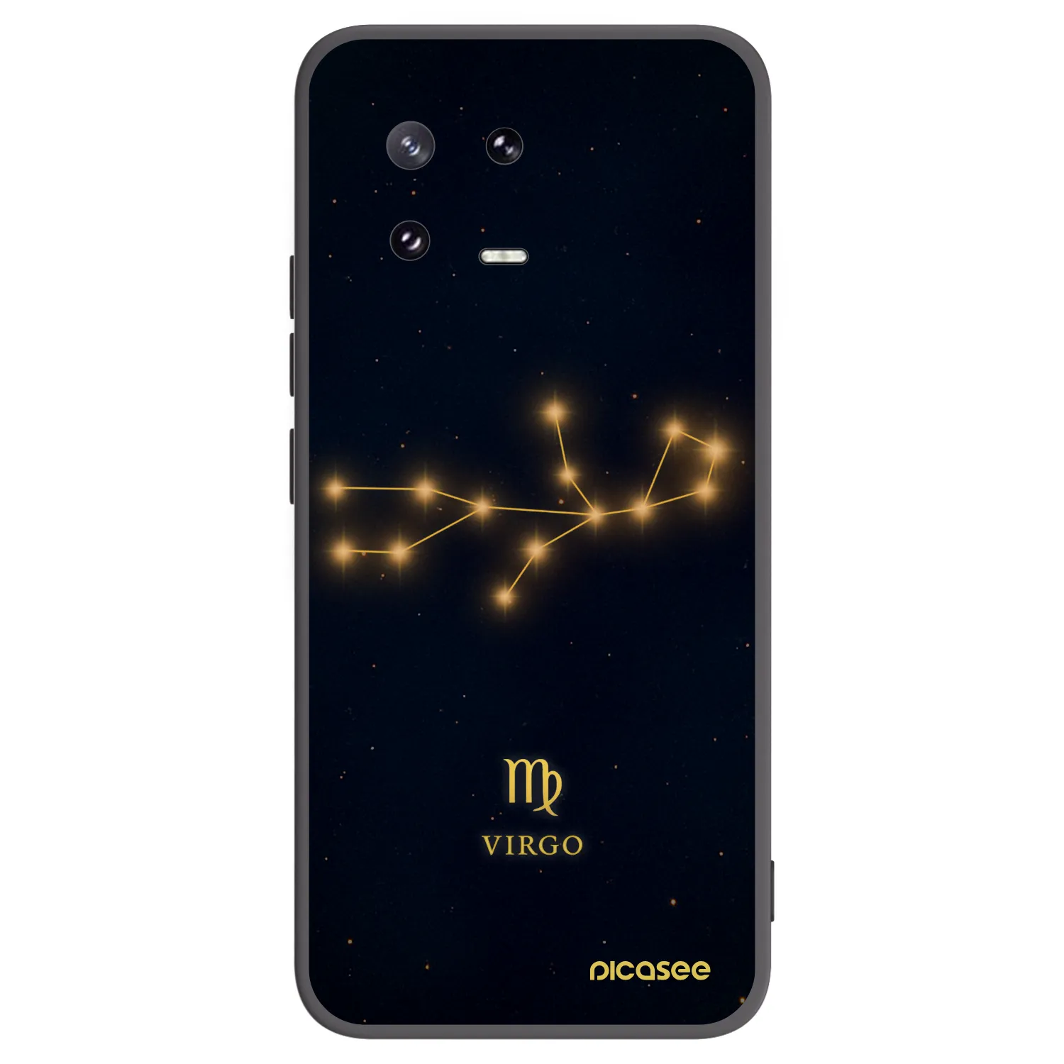 Picasee silikónový čierny obal pre Xiaomi 13 Pro - VIRGO