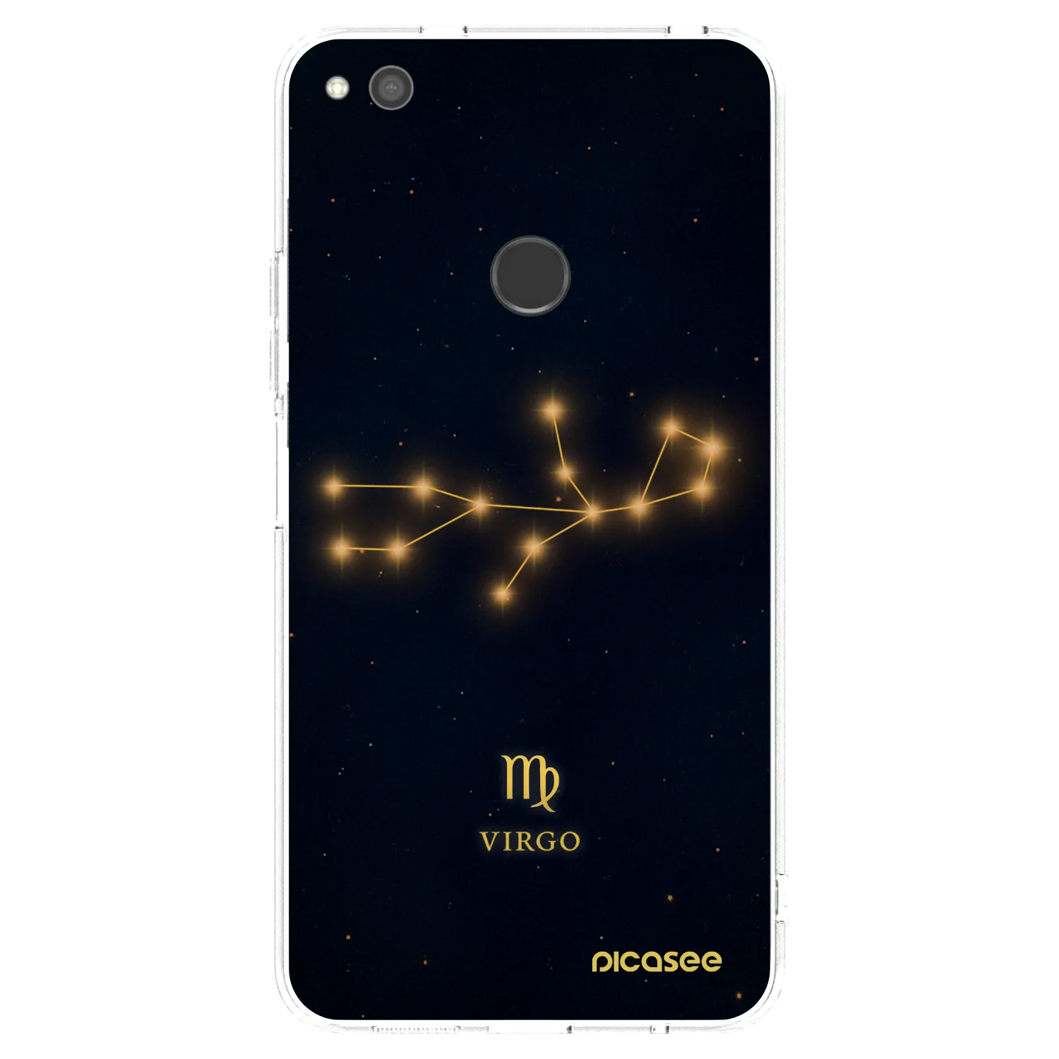 Picasee silikónový prehľadný obal pre Huawei P9 Lite 2017 - VIRGO
