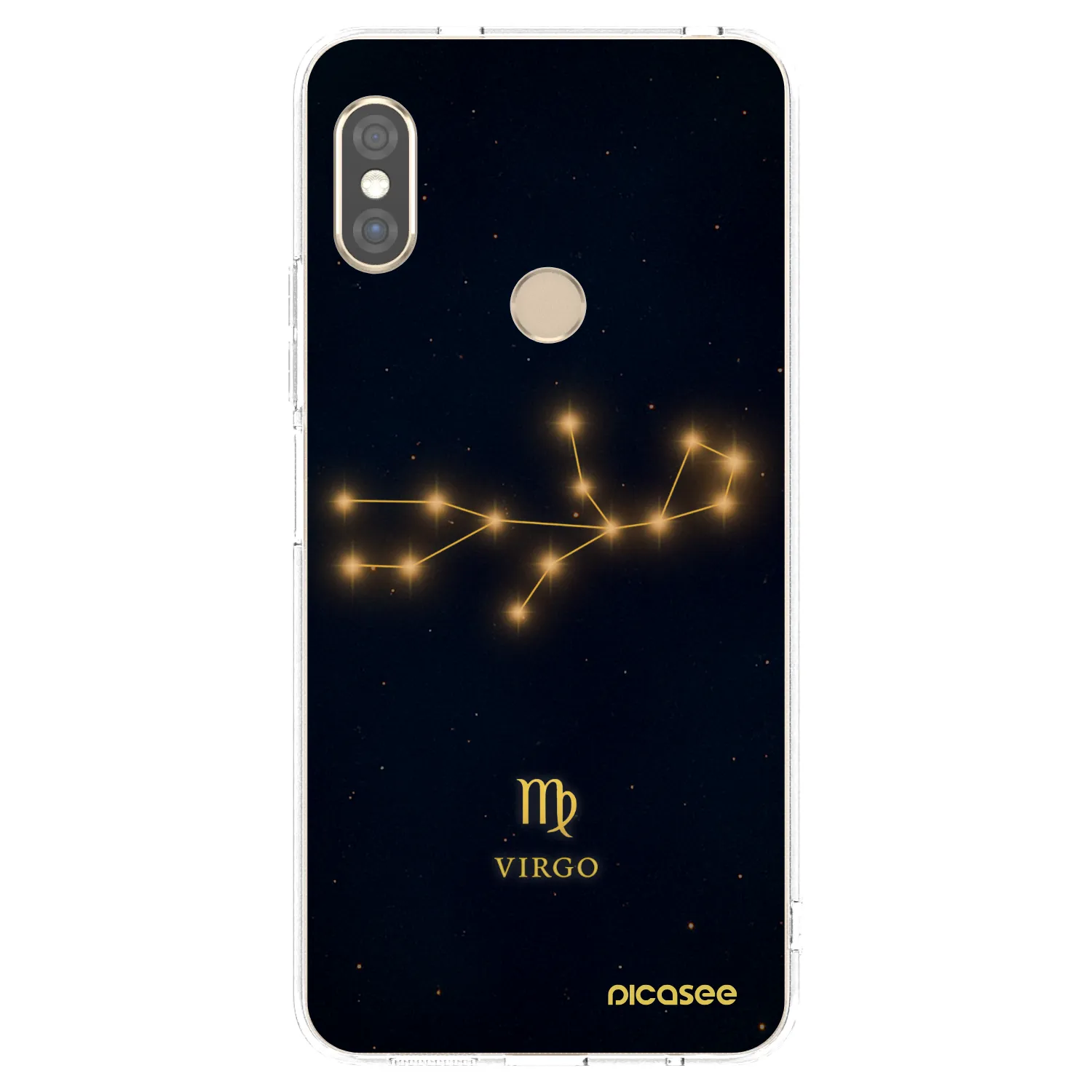 Silikónový prehľadný obal pre Xiaomi Redmi Note 5 Global - VIRGO