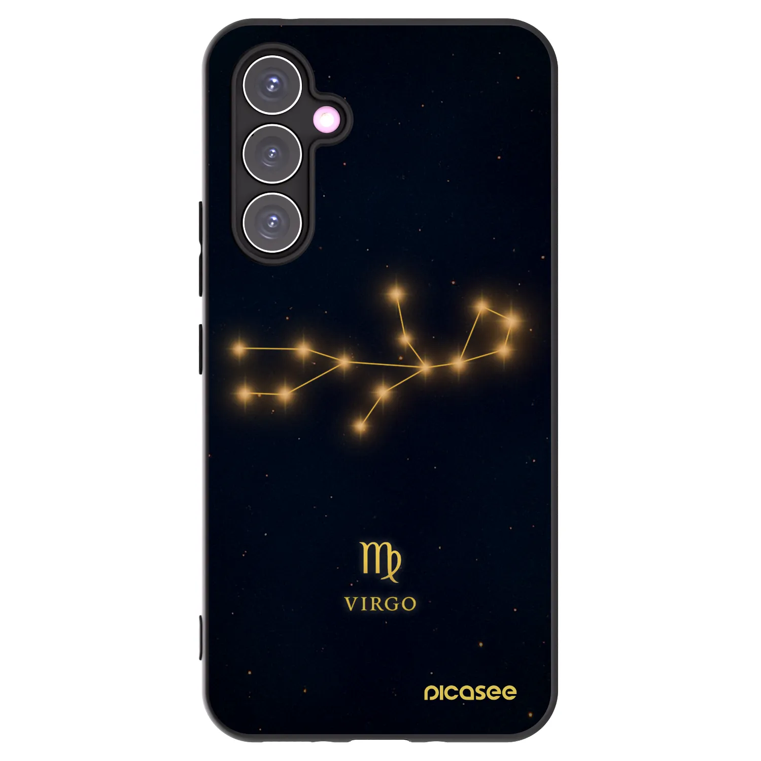 Picasee silikónový čierny obal pre Samsung Galaxy A54 5G A546B - VIRGO