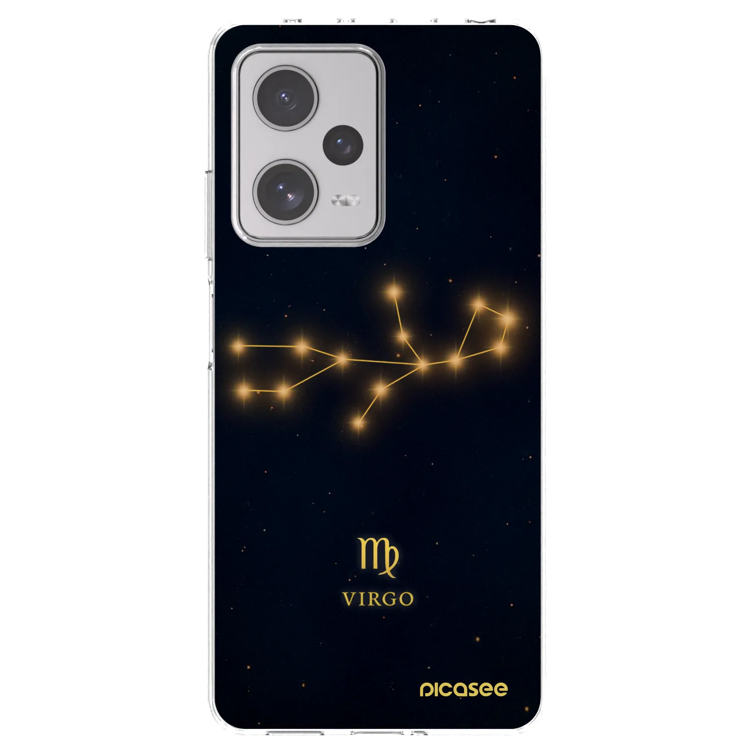 Picasee silikónový prehľadný obal pre Xiaomi Redmi Note 12 Pro+ 5G - VIRGO
