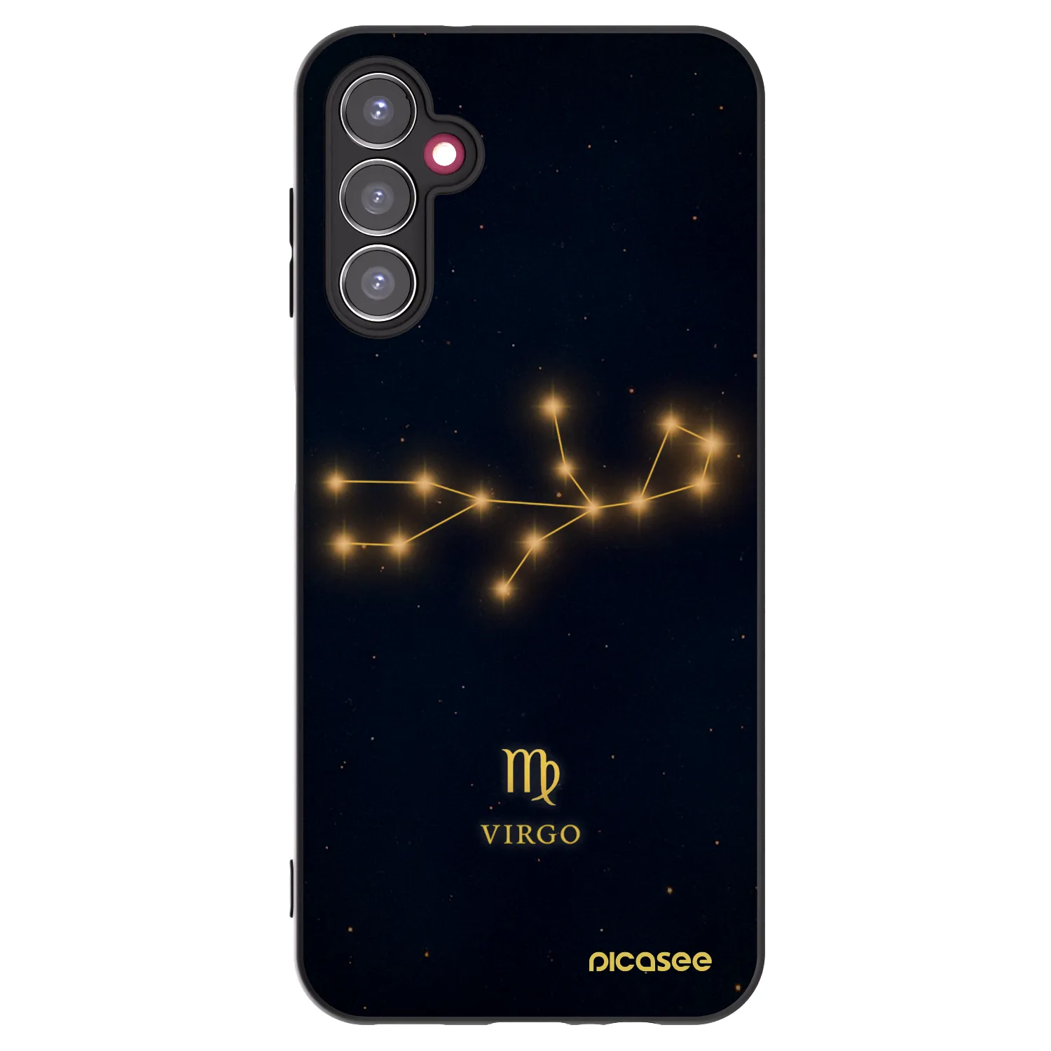 Picasee silikónový čierny obal pre Samsung Galaxy A14 5G A146P - VIRGO