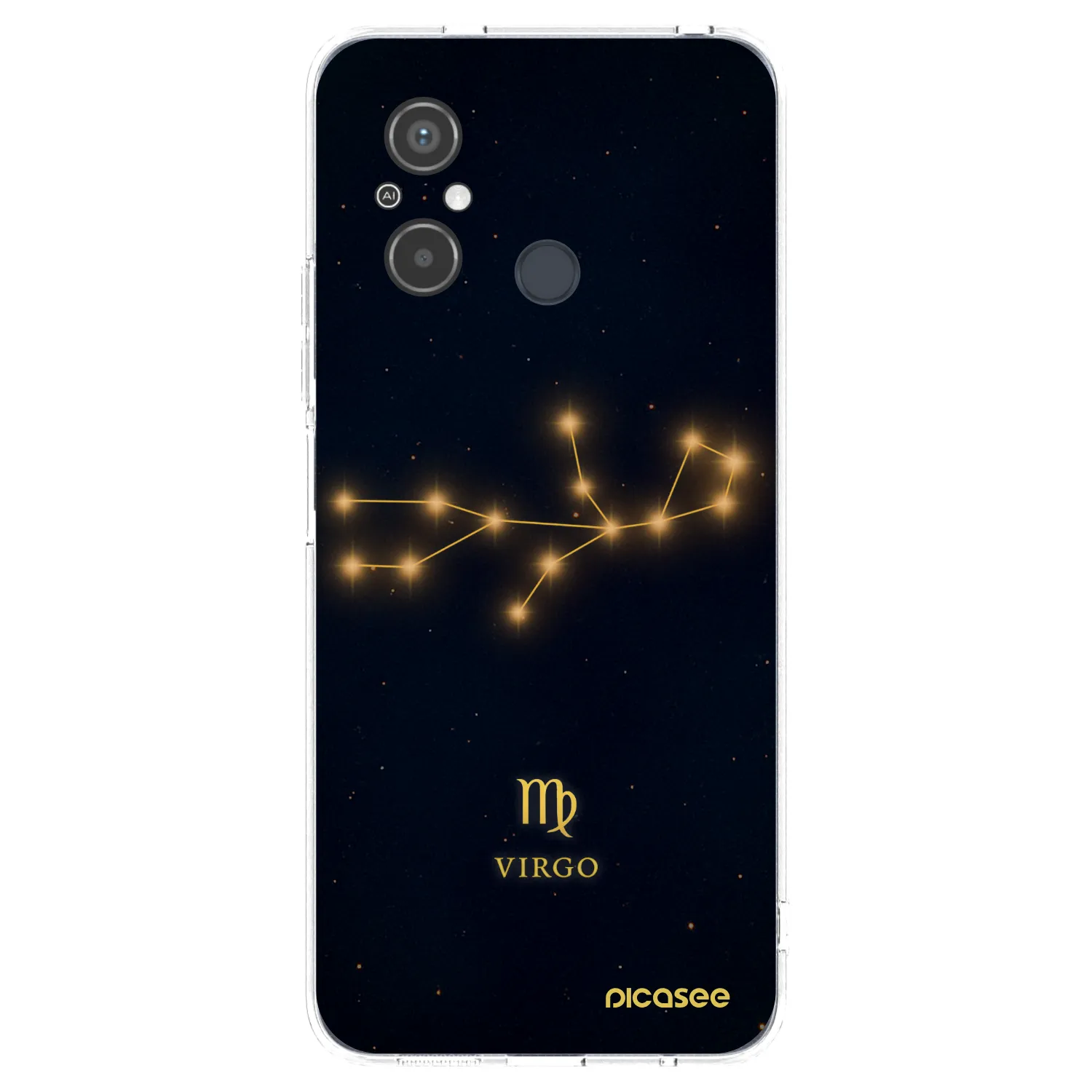 Picasee silikónový prehľadný obal pre Xiaomi Redmi 12C - VIRGO