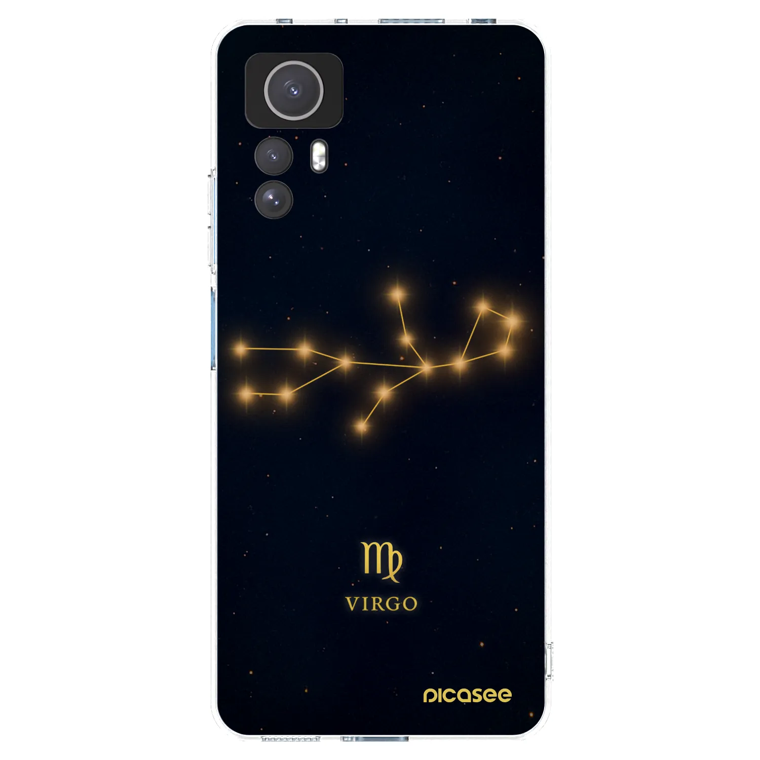 Picasee silikónový prehľadný obal pre Xiaomi Redmi Note 12S - VIRGO