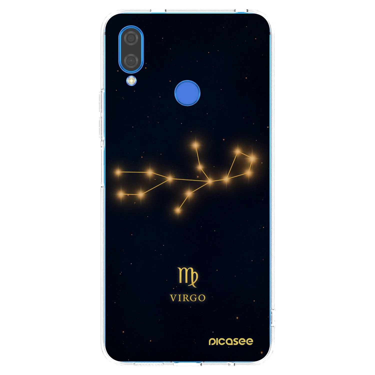 Picasee silikónový prehľadný obal pre Huawei Nova 3 - VIRGO