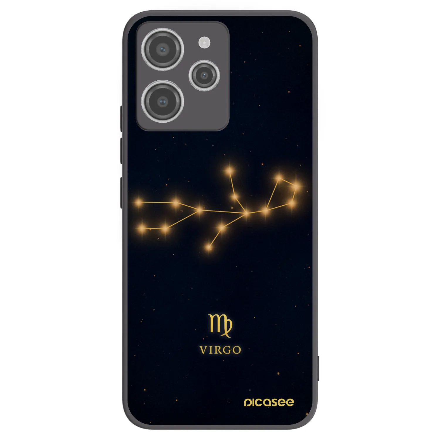 Silikónový čierny obal pre Xiaomi Redmi 12 4G - VIRGO