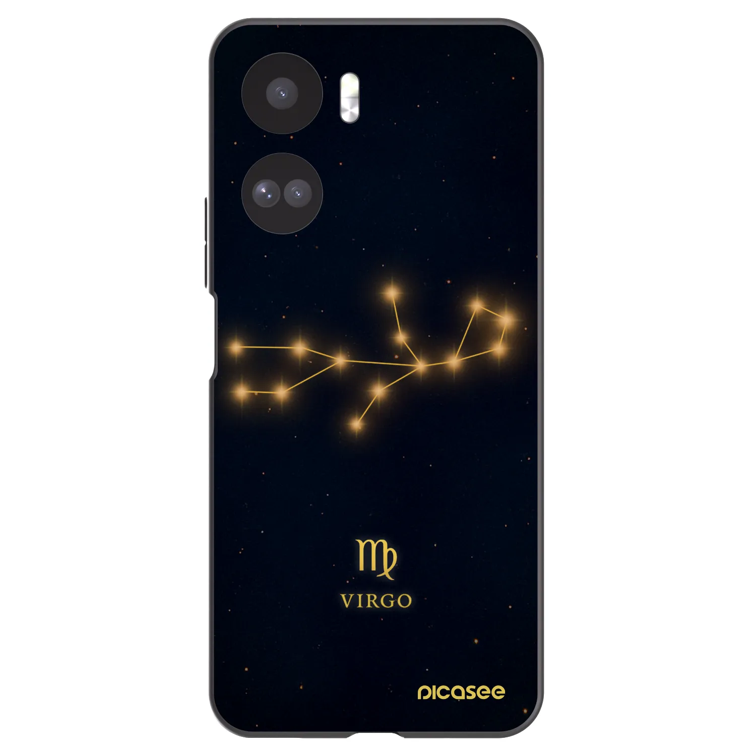Picasee silikónový čierny obal pre Honor 90 Lite 5G - VIRGO