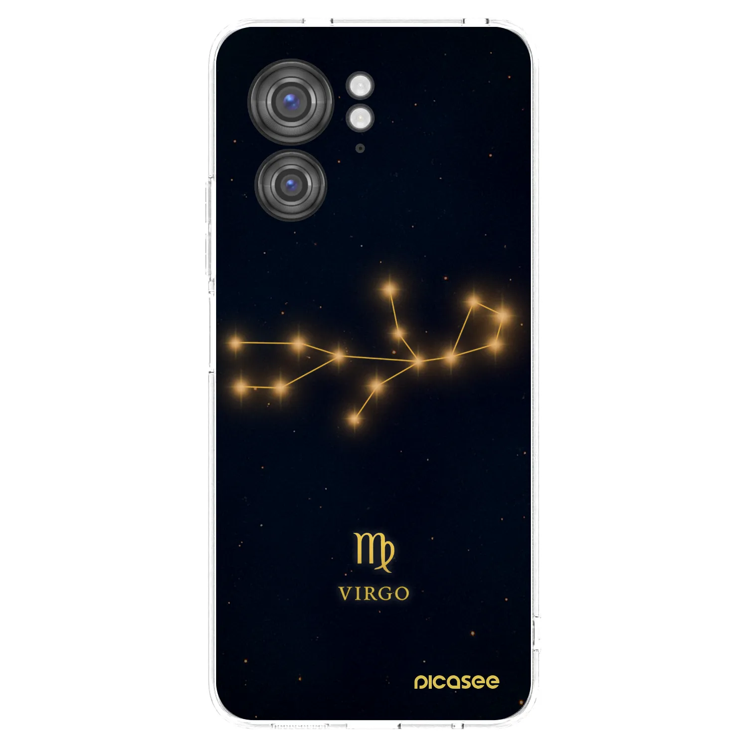 Picasee silikónový prehľadný obal pre Motorola Edge 40 - VIRGO