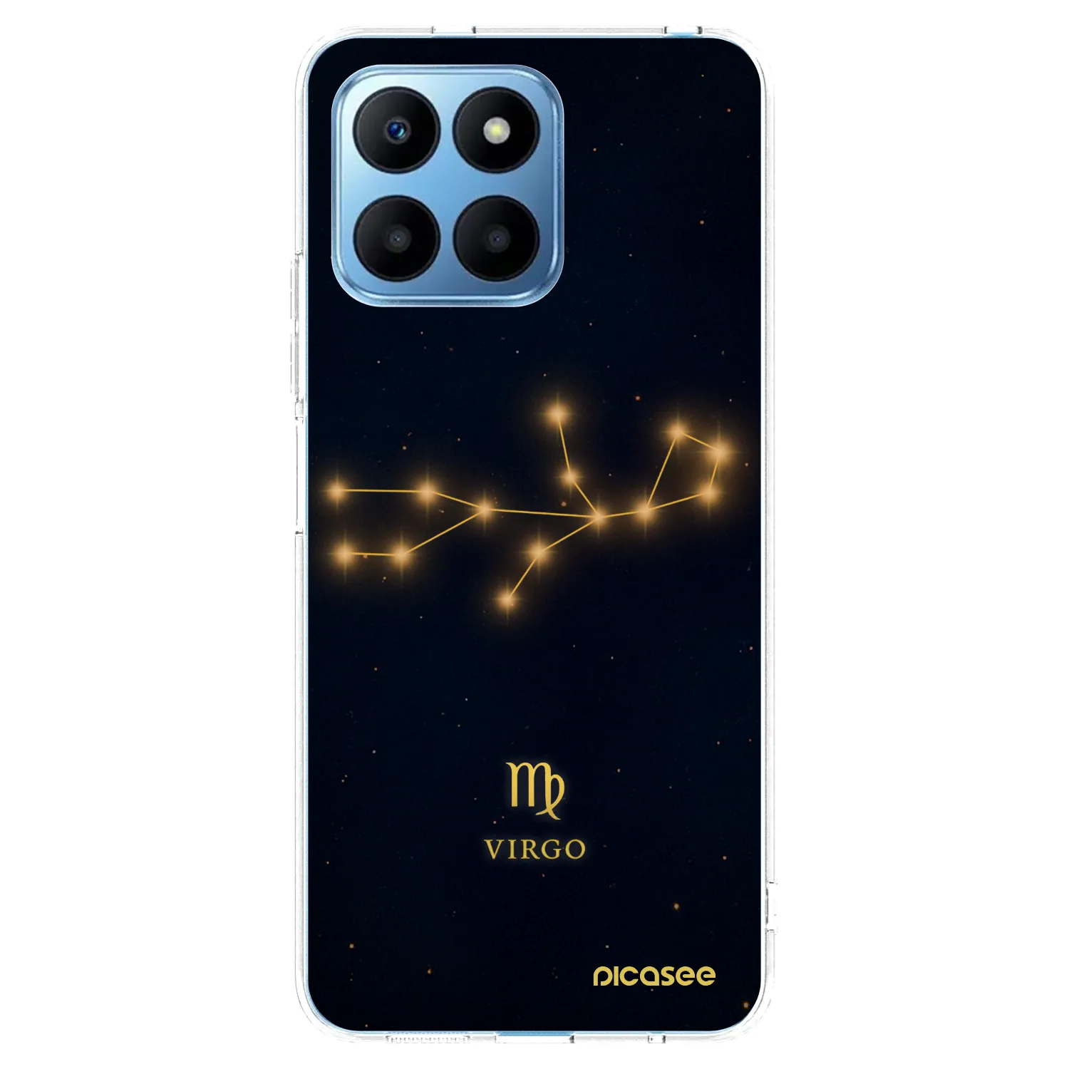 Picasee silikónový prehľadný obal pre Honor 70 Lite - VIRGO
