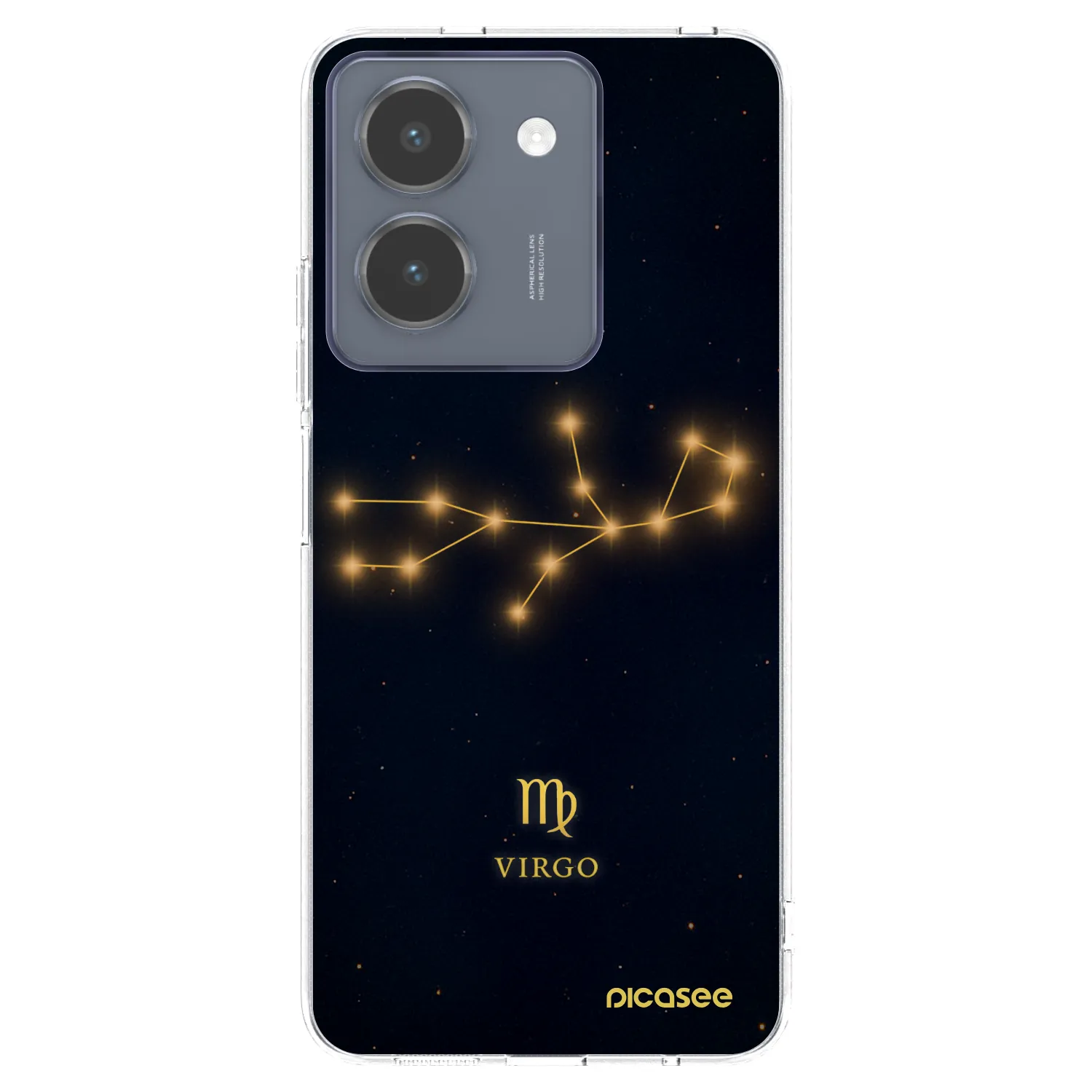 Picasee silikónový prehľadný obal pre Vivo Y36 4G - VIRGO