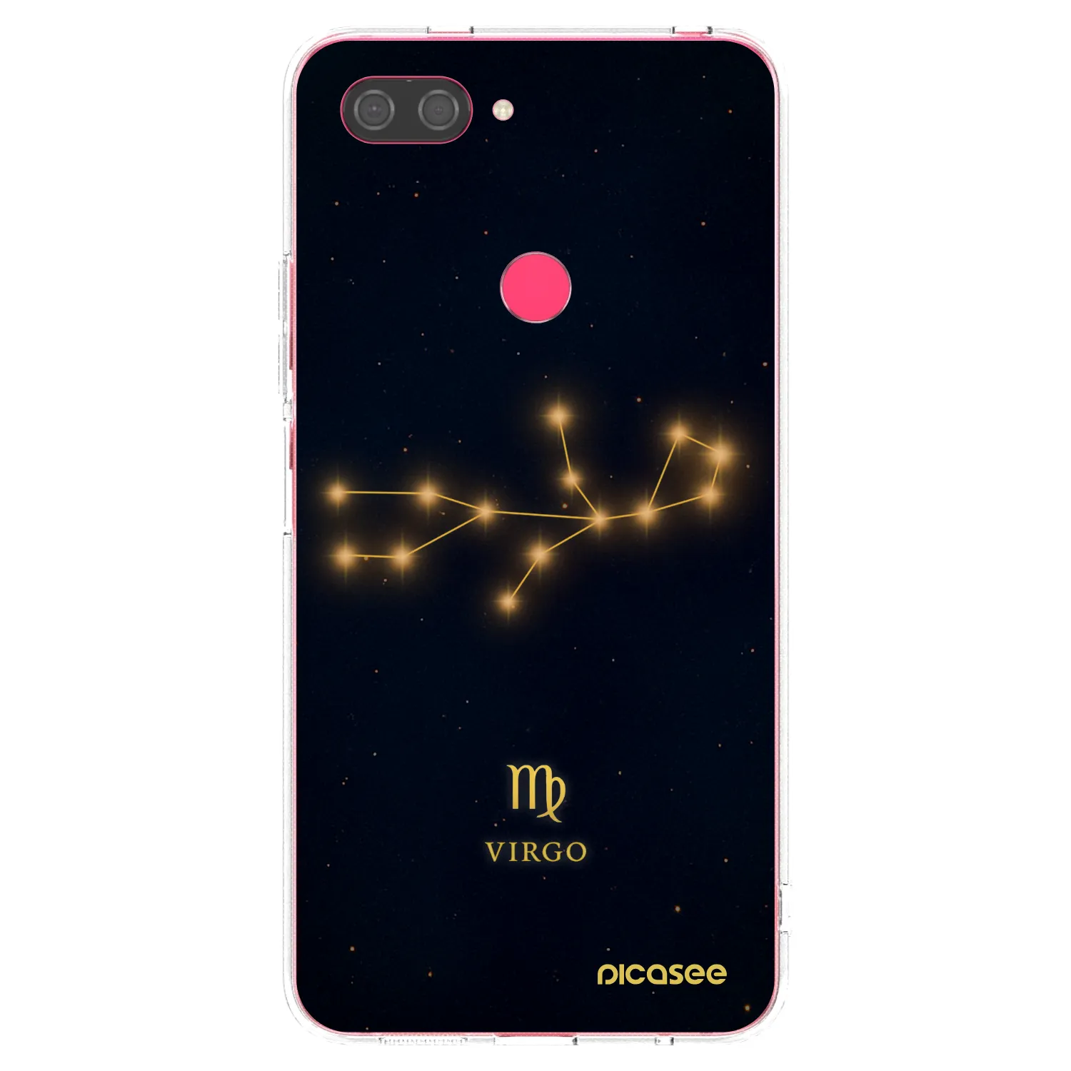Picasee silikónový prehľadný obal pre Xiaomi Mi 8 Lite - VIRGO