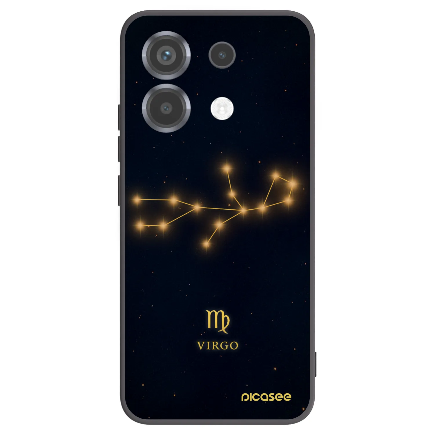 Picasee silikónový čierny obal pre Xiaomi Poco X6 - VIRGO