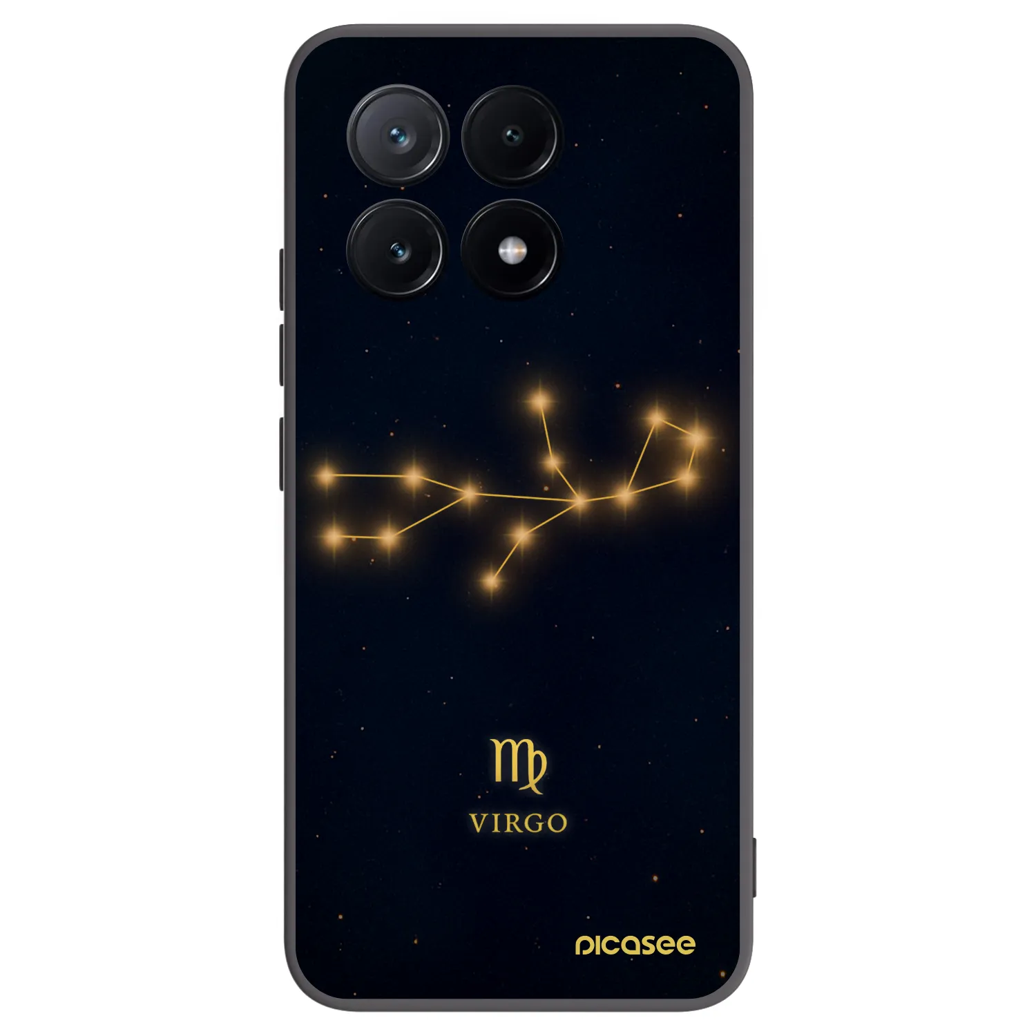Picasee silikónový čierny obal pre Xiaomi Poco X6 Pro - VIRGO