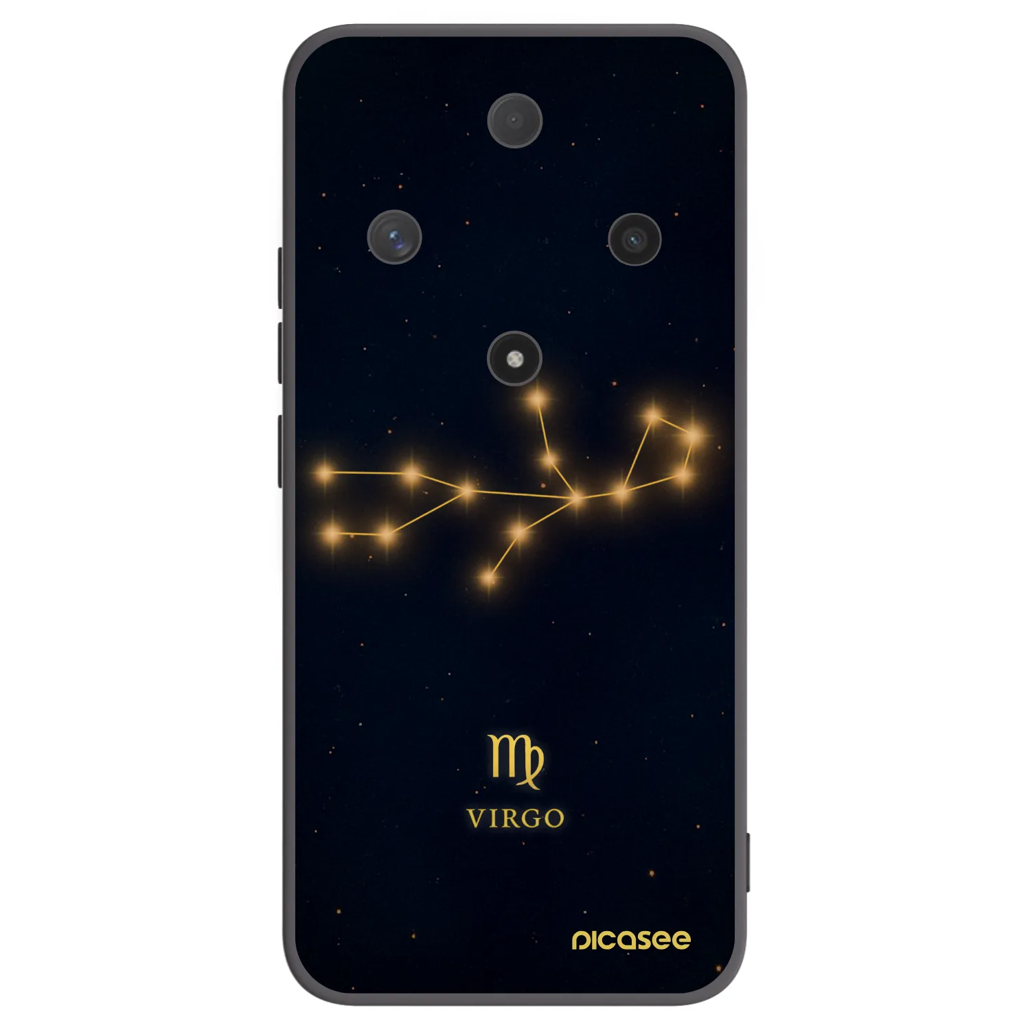 Picasee silikónový čierny obal pre Honor Magic6 Lite 5G - VIRGO