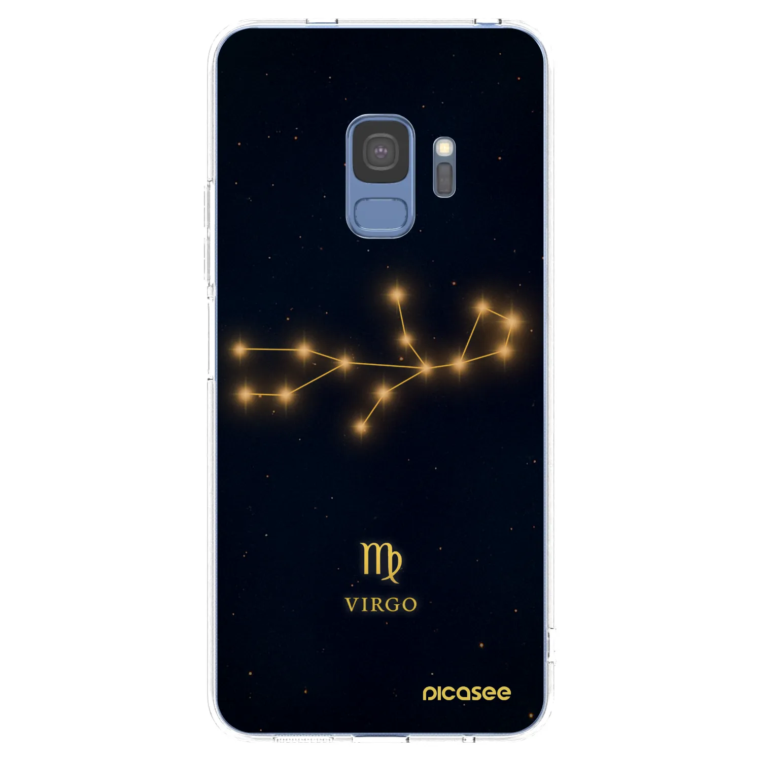 Picasee silikónový prehľadný obal pre Samsung Galaxy S9 G960F - VIRGO