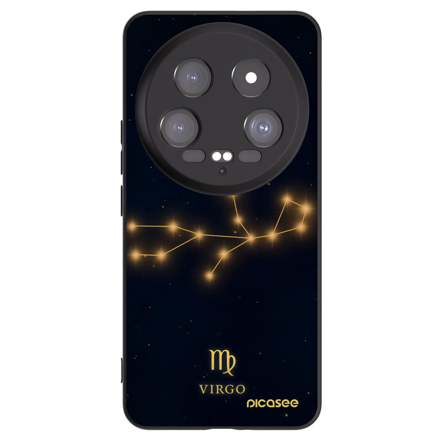 Picasee silikónový čierny obal pre Xiaomi 14 Ultra - VIRGO