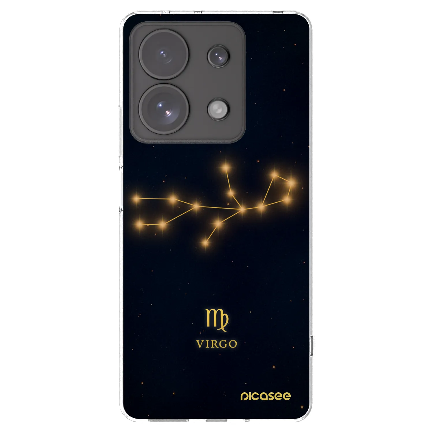 Silikónový prehľadný obal pre Xiaomi Redmi Note 13 Pro 4G - VIRGO