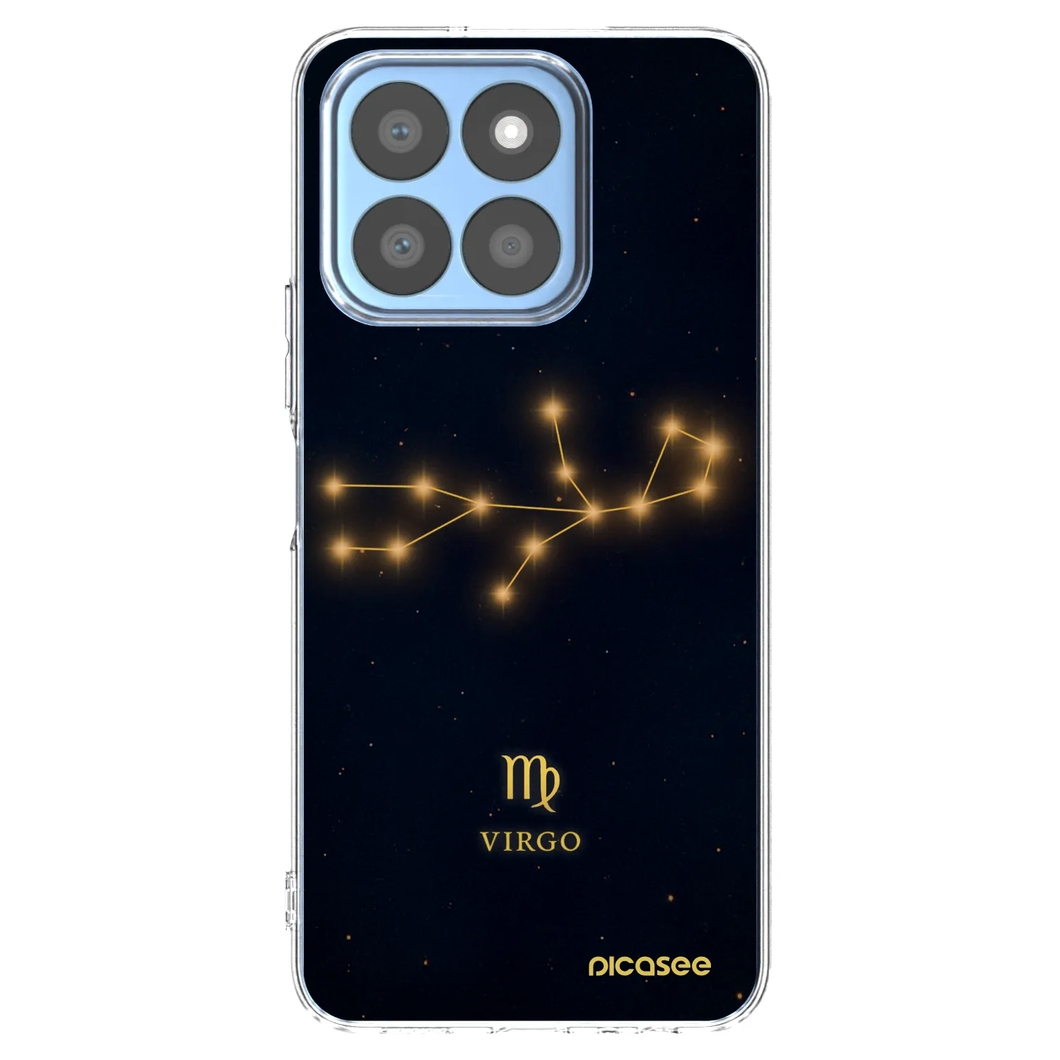 Picasee silikónový prehľadný obal pre Honor X8b - VIRGO