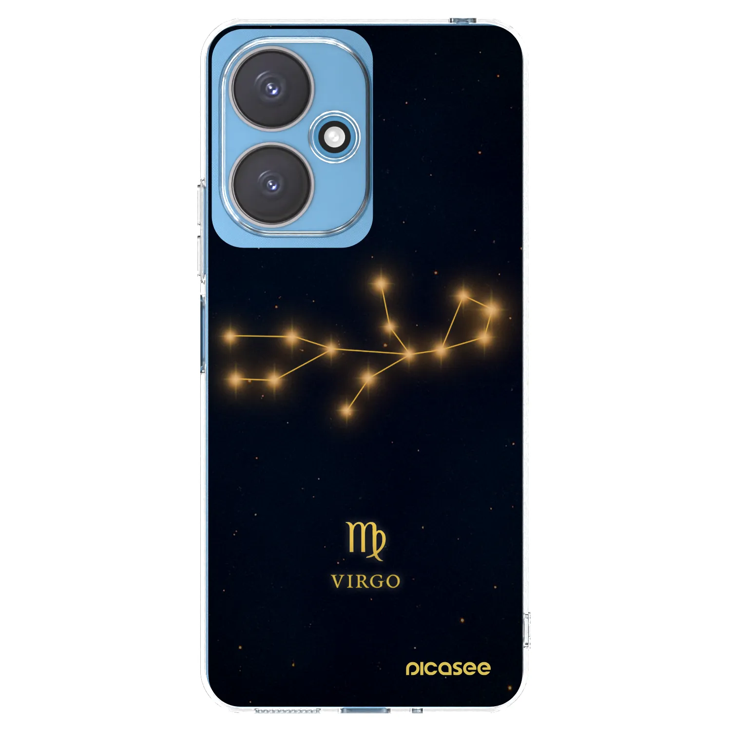 Picasee silikónový prehľadný obal pre Xiaomi Redmi 13C 5G - VIRGO