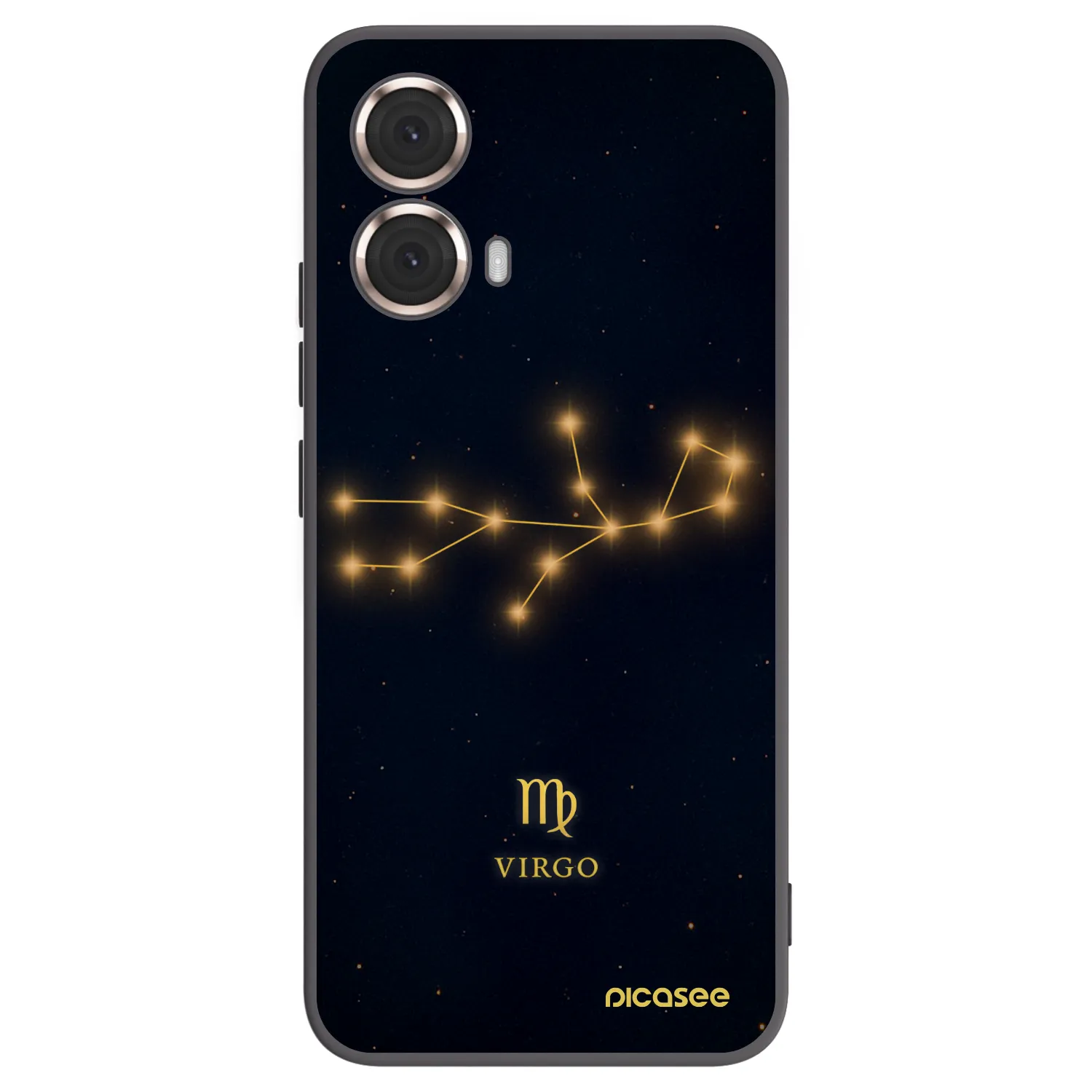 Silikónový čierny obal pre Motorola Moto G85 - VIRGO