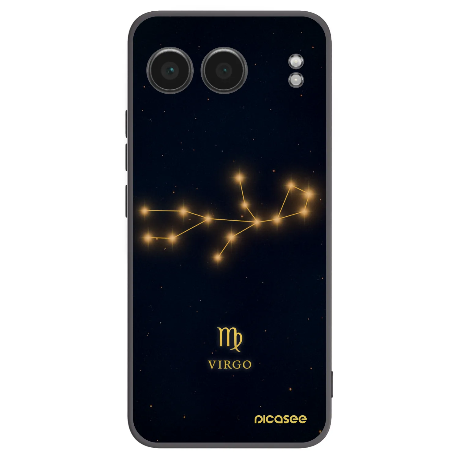 Picasee silikónový čierny obal pre OnePlus Nord 4 - VIRGO