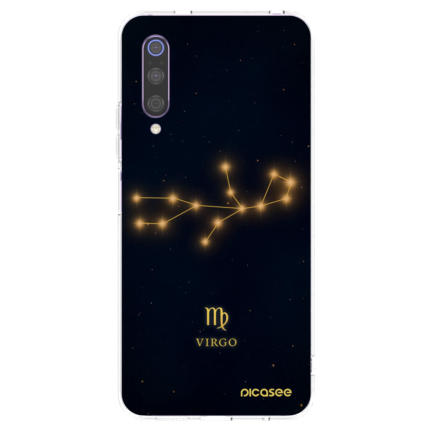 Picasee silikónový prehľadný obal pre Xiaomi Mi 9 - VIRGO