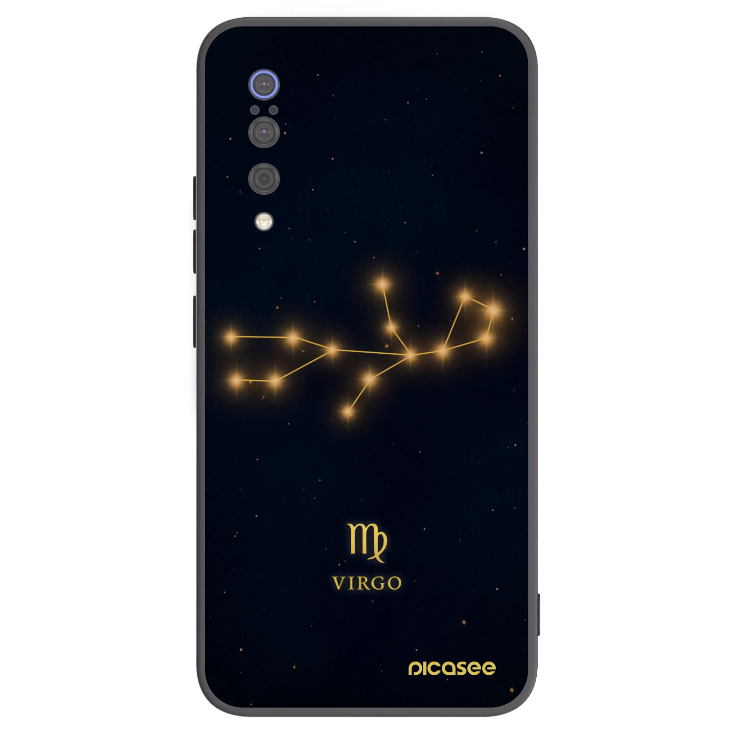 Picasee silikónový čierny obal pre Xiaomi Mi 9 - VIRGO