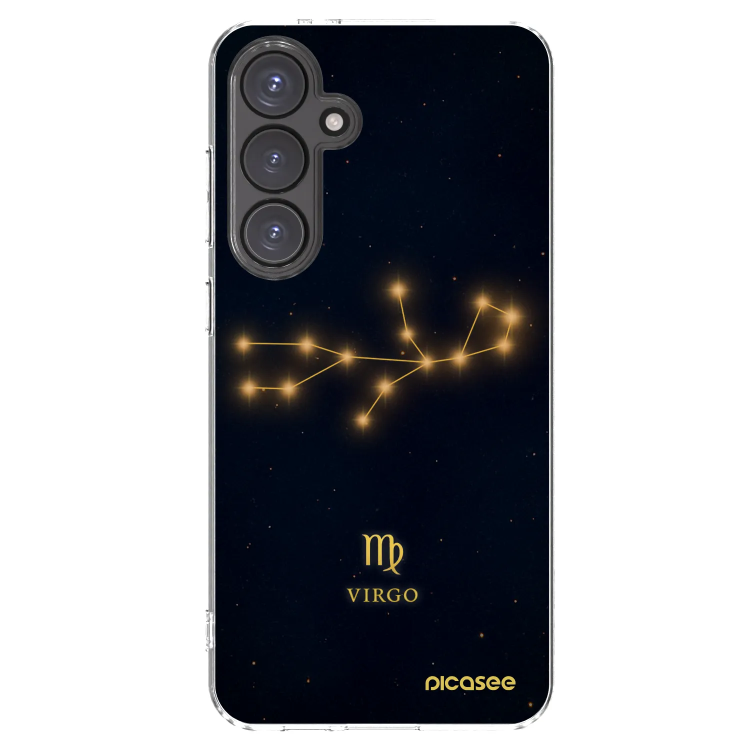 Picasee silikónový prehľadný obal pre Samsung Galaxy S24 FE S721B - VIRGO