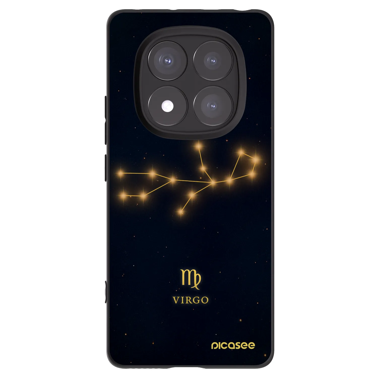 Silikónový čierny obal pre Xiaomi Redmi Note 14 Pro+ 5G - VIRGO