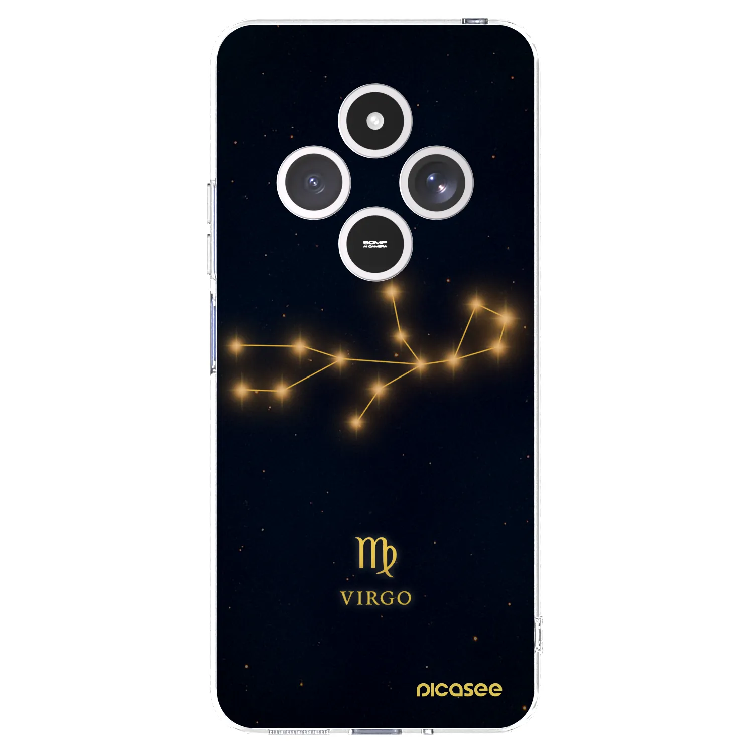 Picasee silikónový prehľadný obal pre Xiaomi Redmi 14C - VIRGO