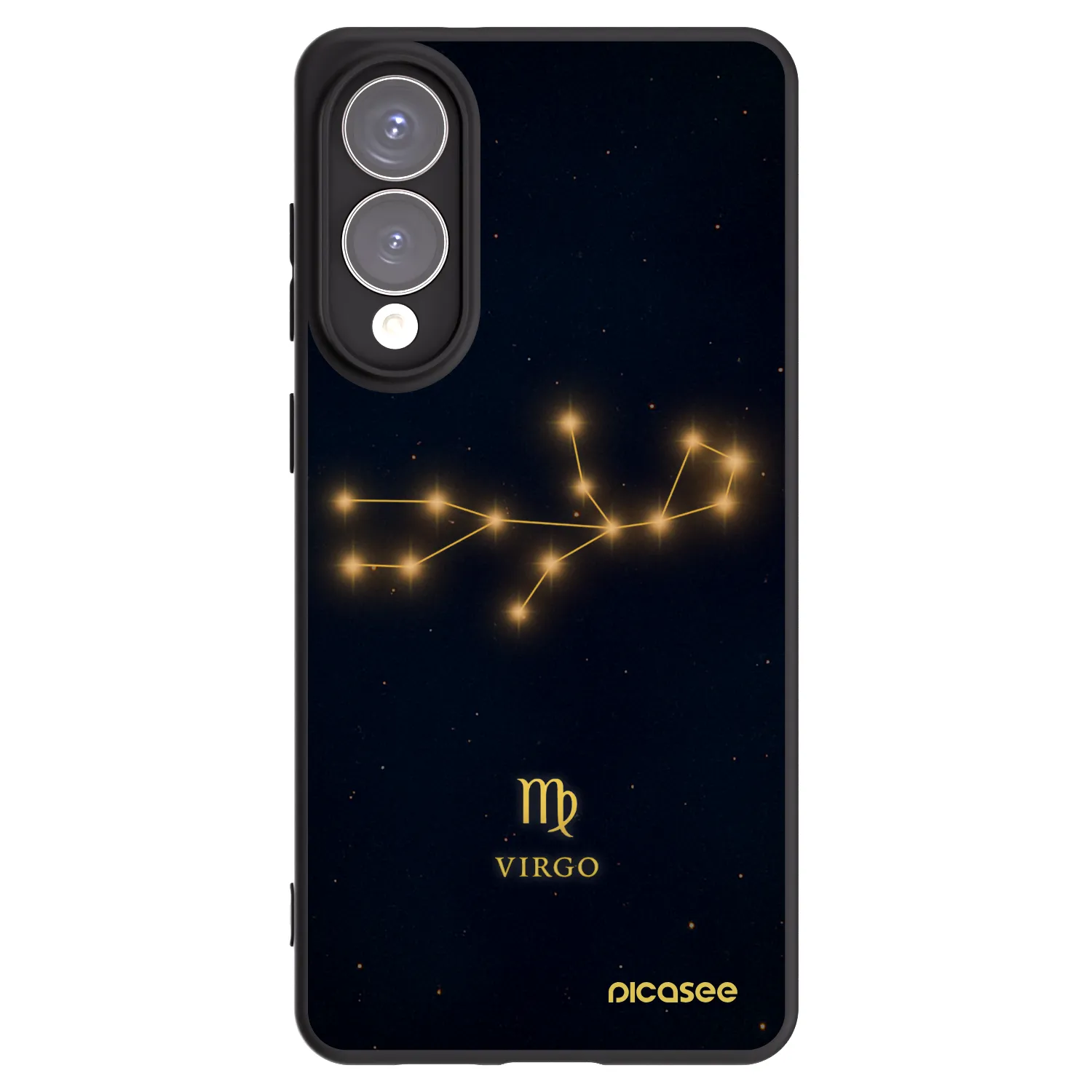 Picasee silikónový čierny obal pre Samsung Galaxy S25 Edge 5G - VIRGO