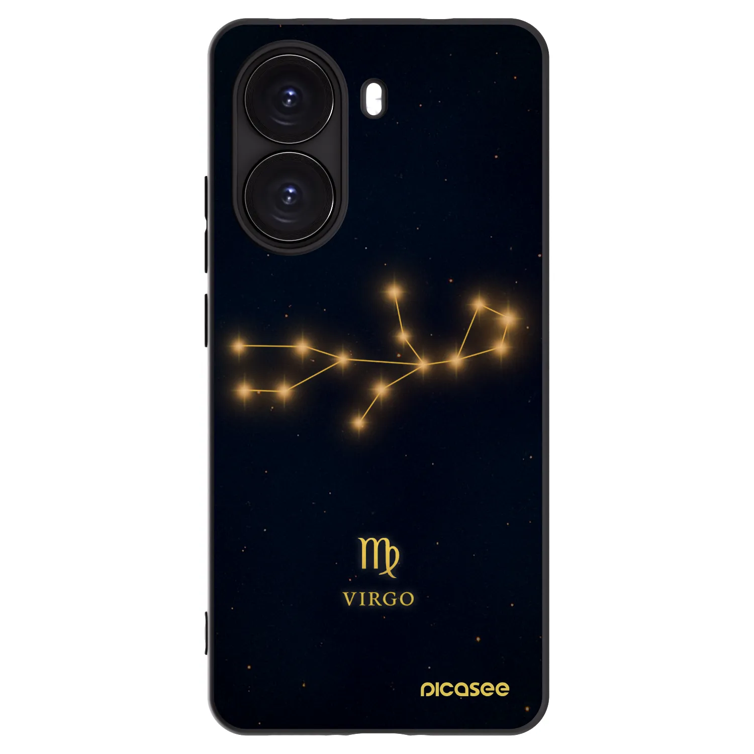 Picasee silikónový čierny obal pre Xiaomi Poco X7 Pro 5G - VIRGO