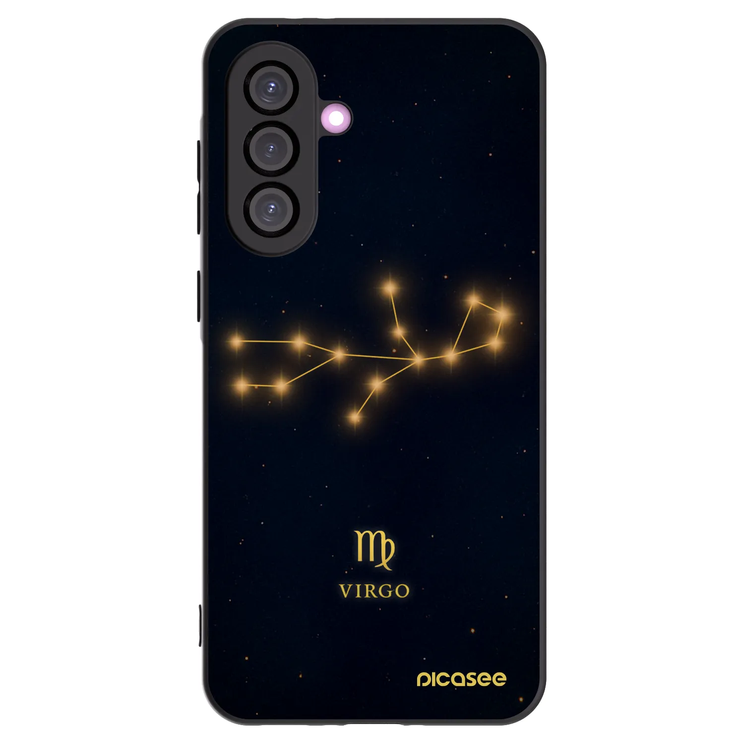 Picasee silikónový čierny obal pre Samsung Galaxy A36 5G - VIRGO