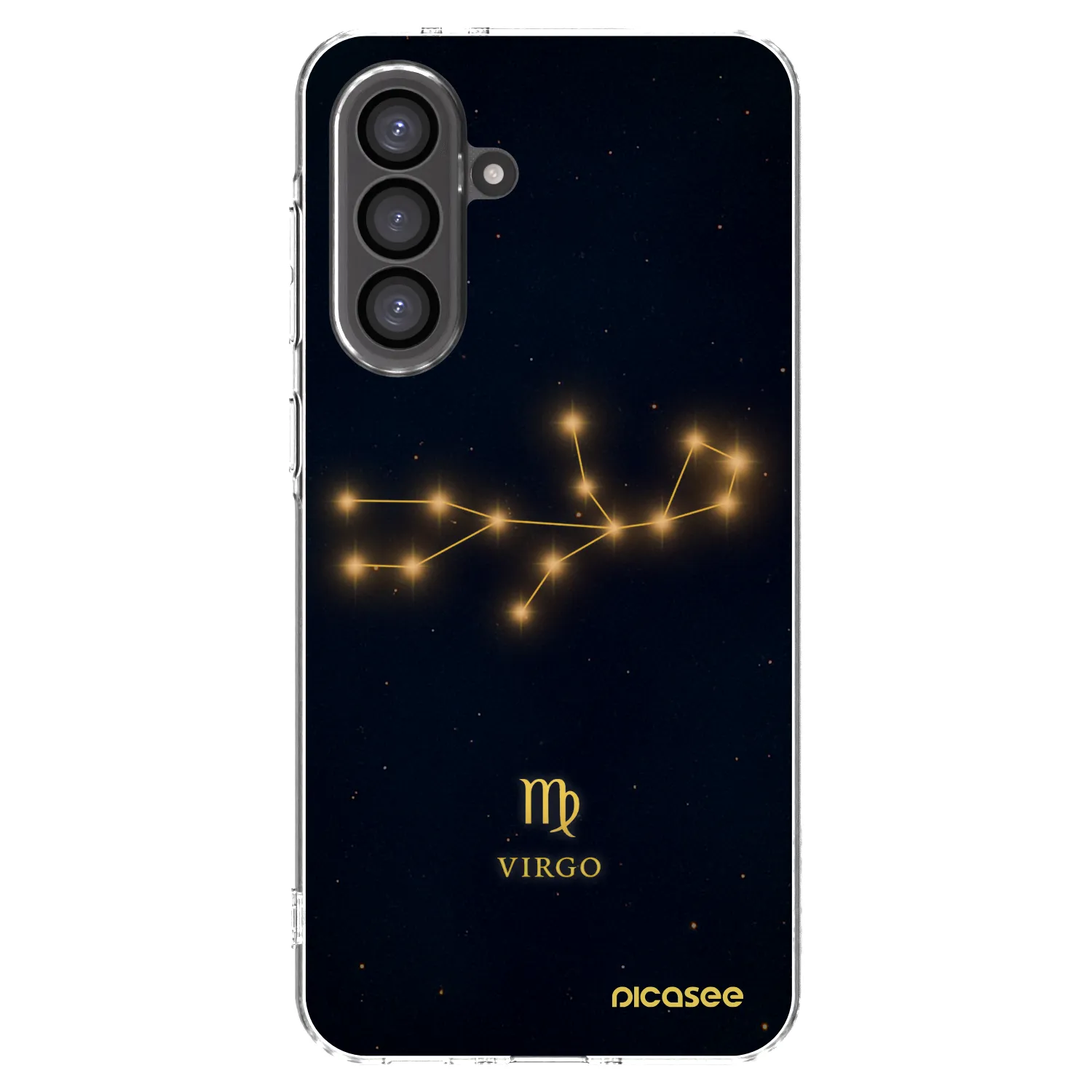 Picasee silikónový prehľadný obal pre Samsung Galaxy A36 5G - VIRGO