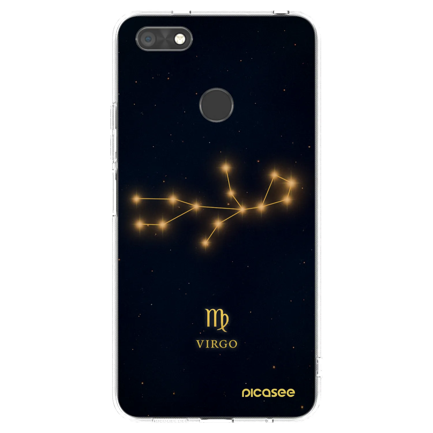 Picasee silikónový prehľadný obal pre Huawei P9 Lite Mini - VIRGO