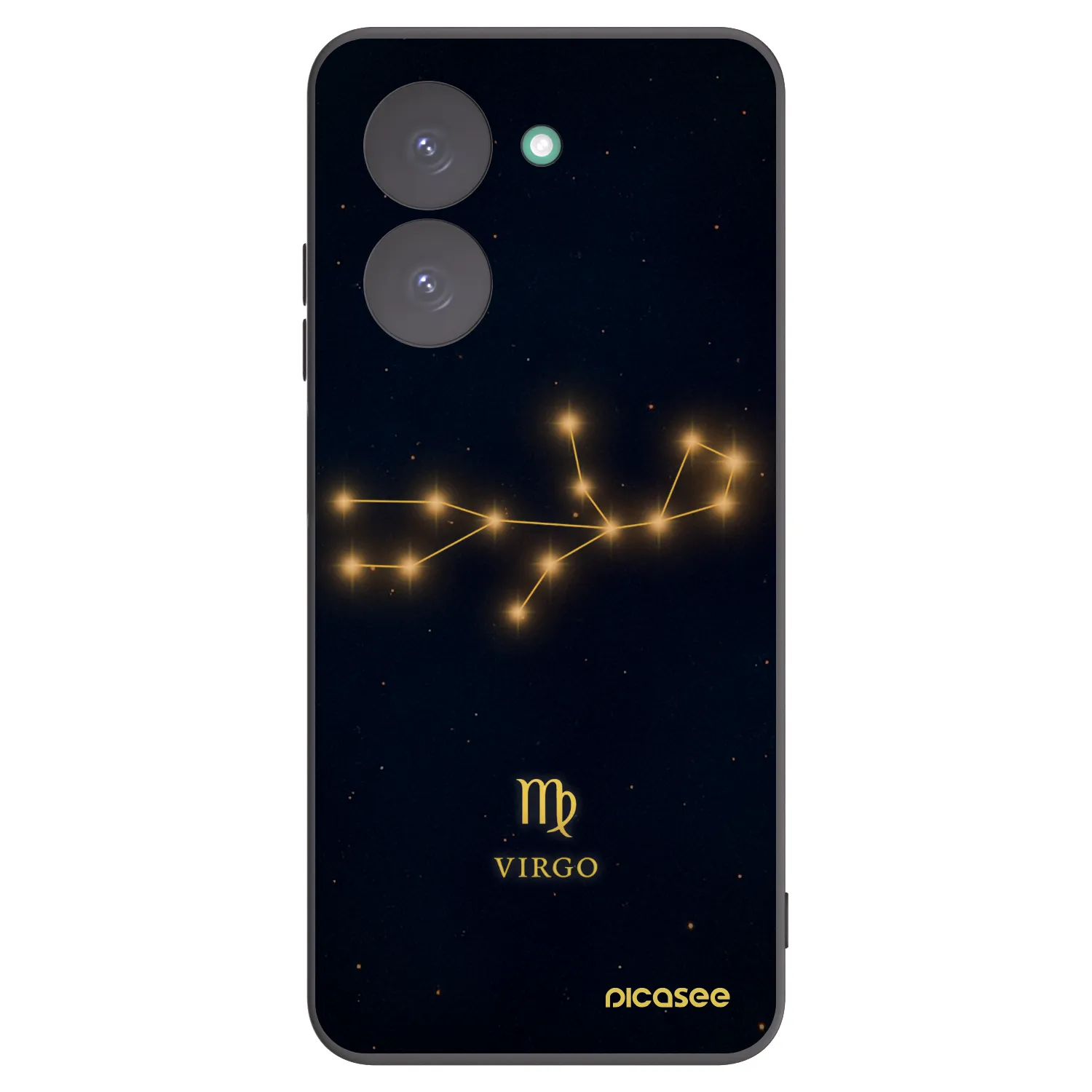 Picasee silikónový čierny obal pre Xiaomi Redmi A5 - VIRGO