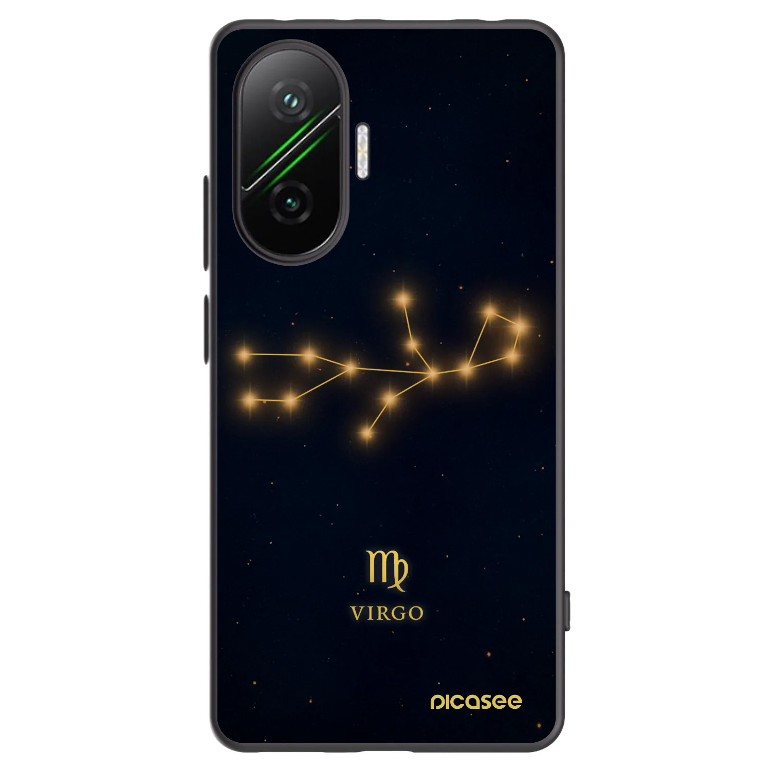 Silikónový čierny obal pre Xiaomi Poco F7 Pro 5G - VIRGO