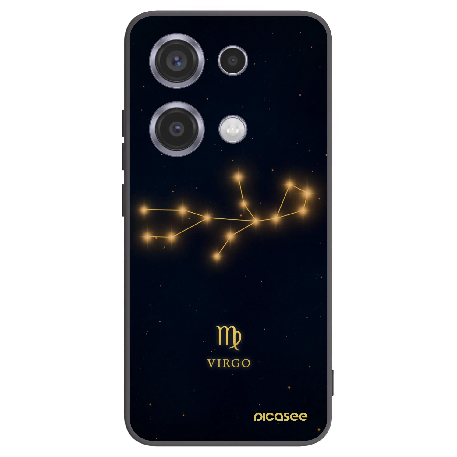 Picasee silikónový čierny obal pre Xiaomi Redmi Note 14S - VIRGO