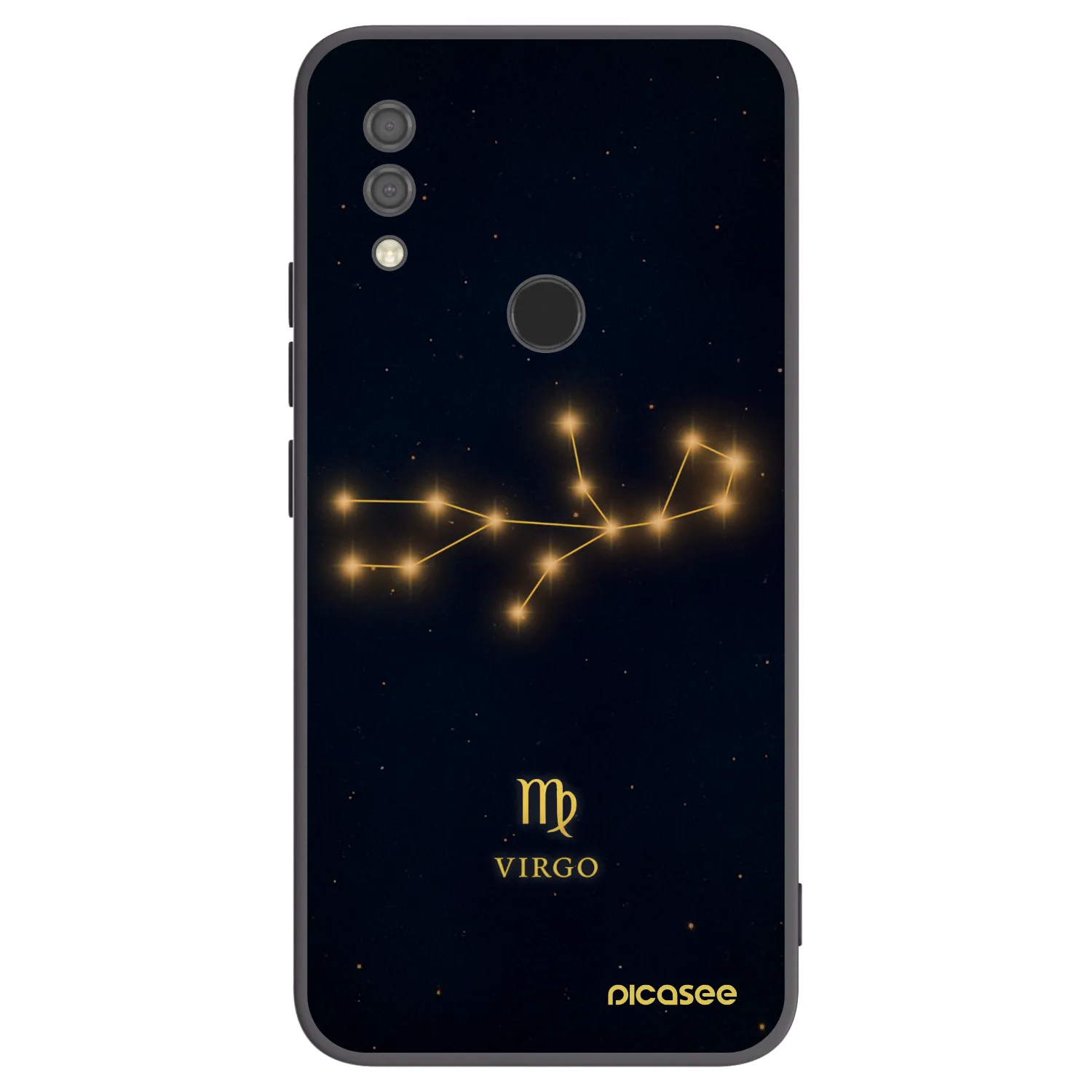 Picasee silikónový čierny obal pre Xiaomi Redmi 7 - VIRGO