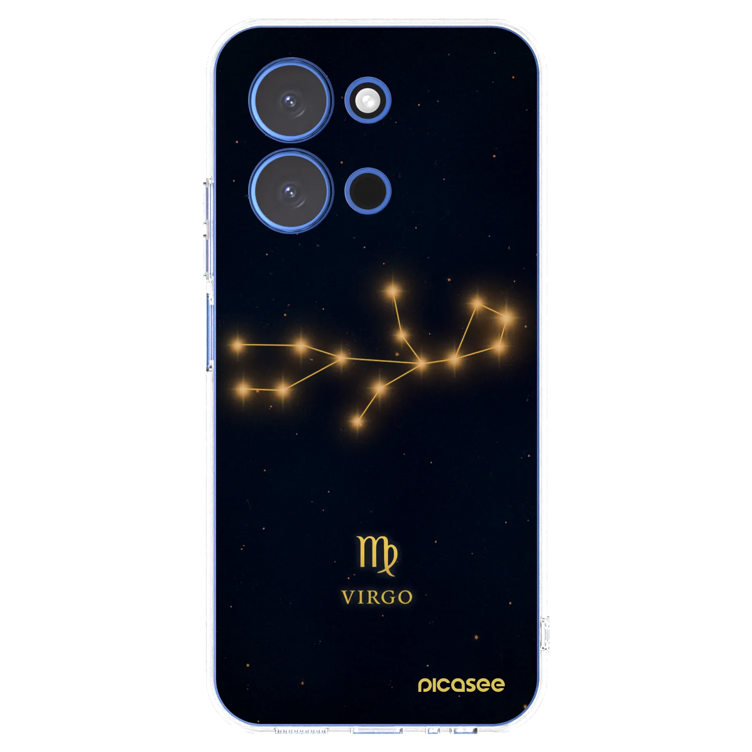 Picasee silikónový prehľadný obal pre Xiaomi Redmi 15C 4G - VIRGO